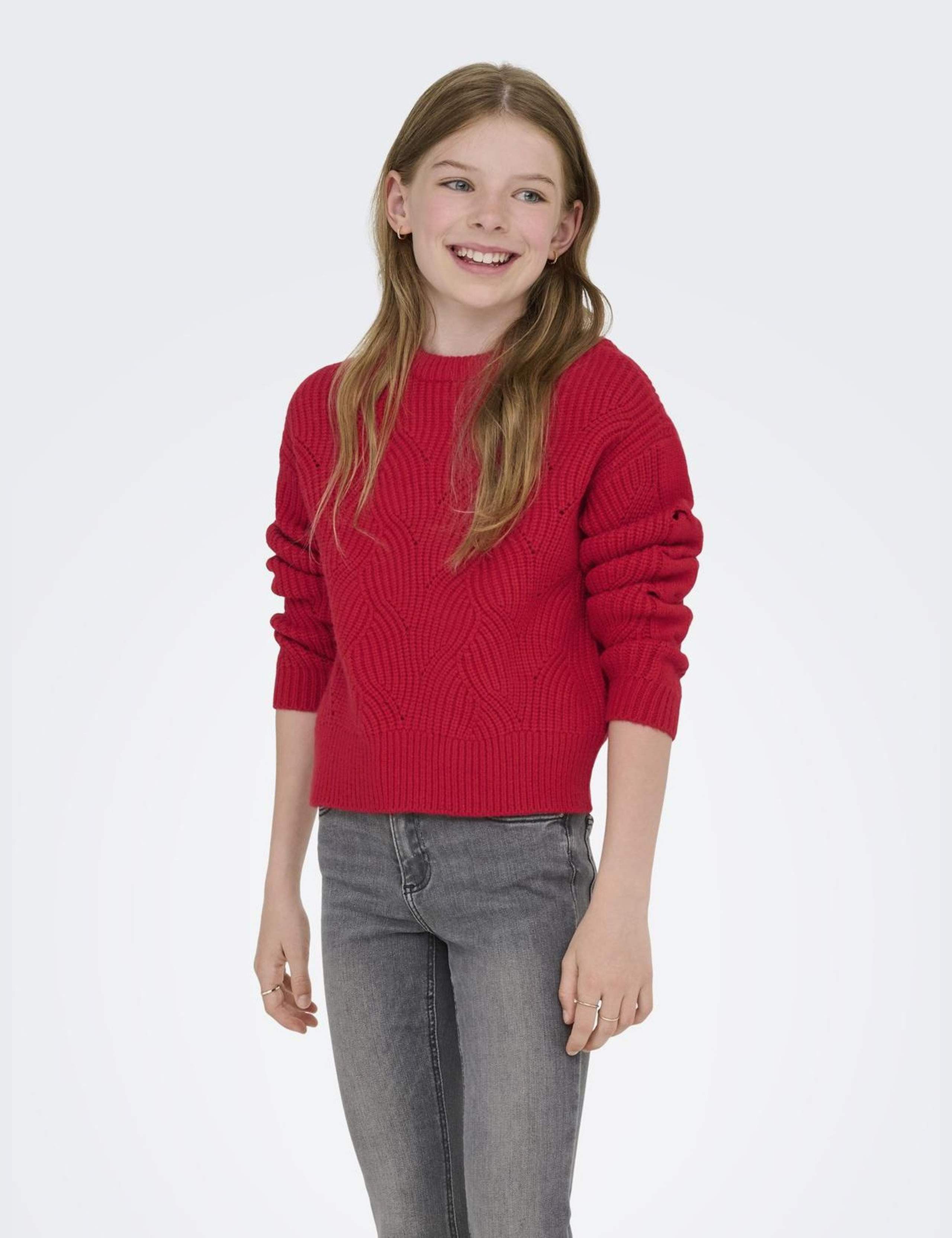 Patterned Knitted Jumper (7-14 Yrs) 5 of 5