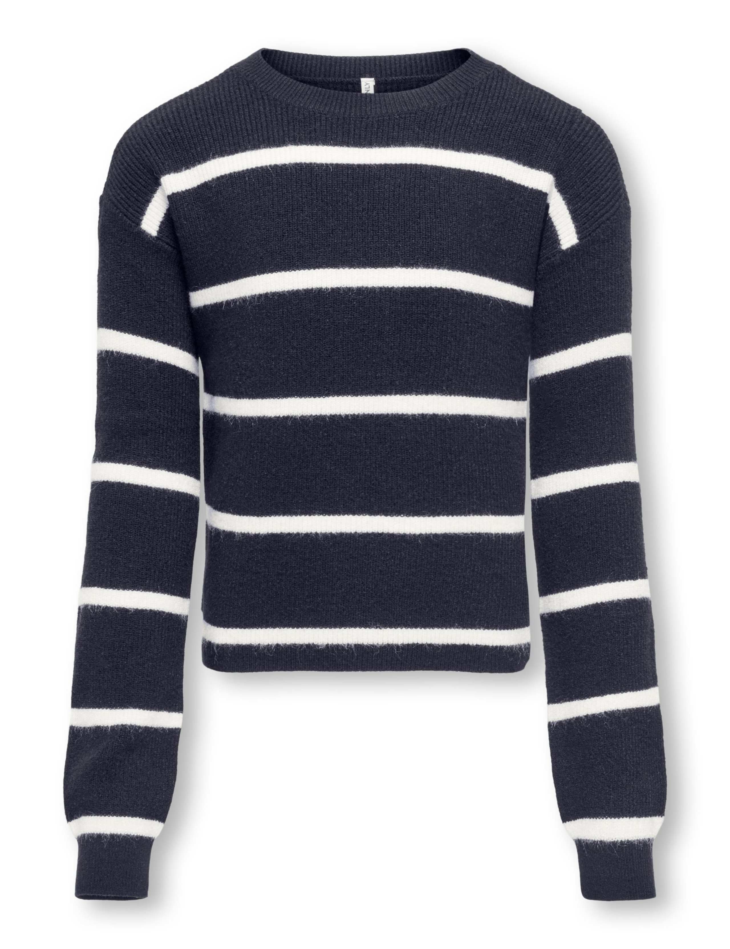 Striped Knitted Jumper (7-14 Yrs) 2 of 5