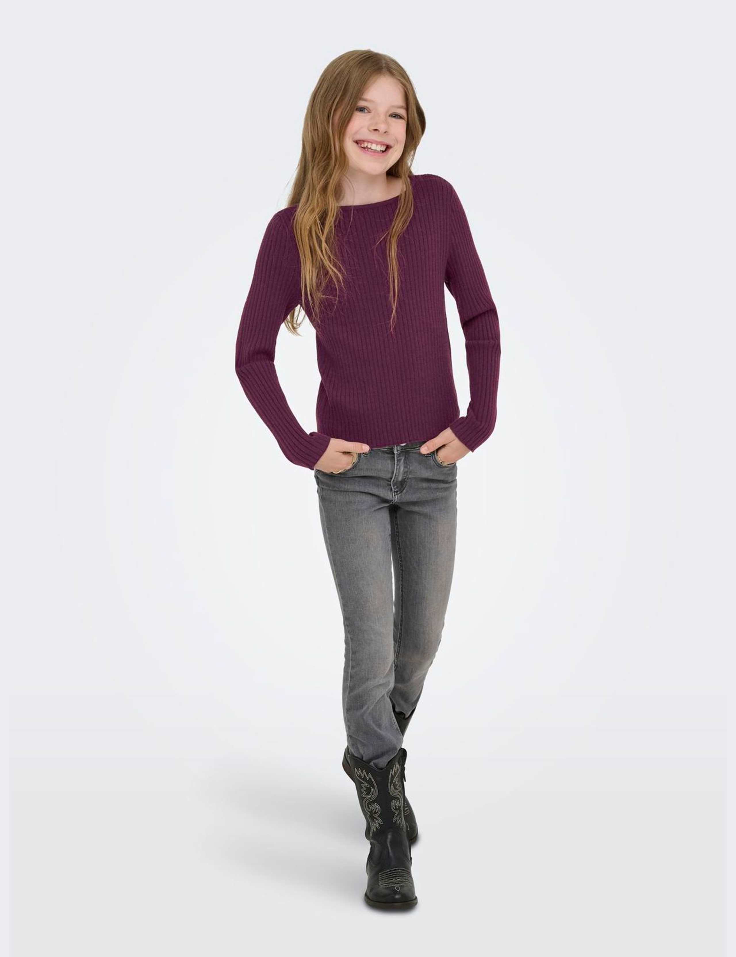 Knitted Ribbed Top (7-14 Yrs) 5 of 5