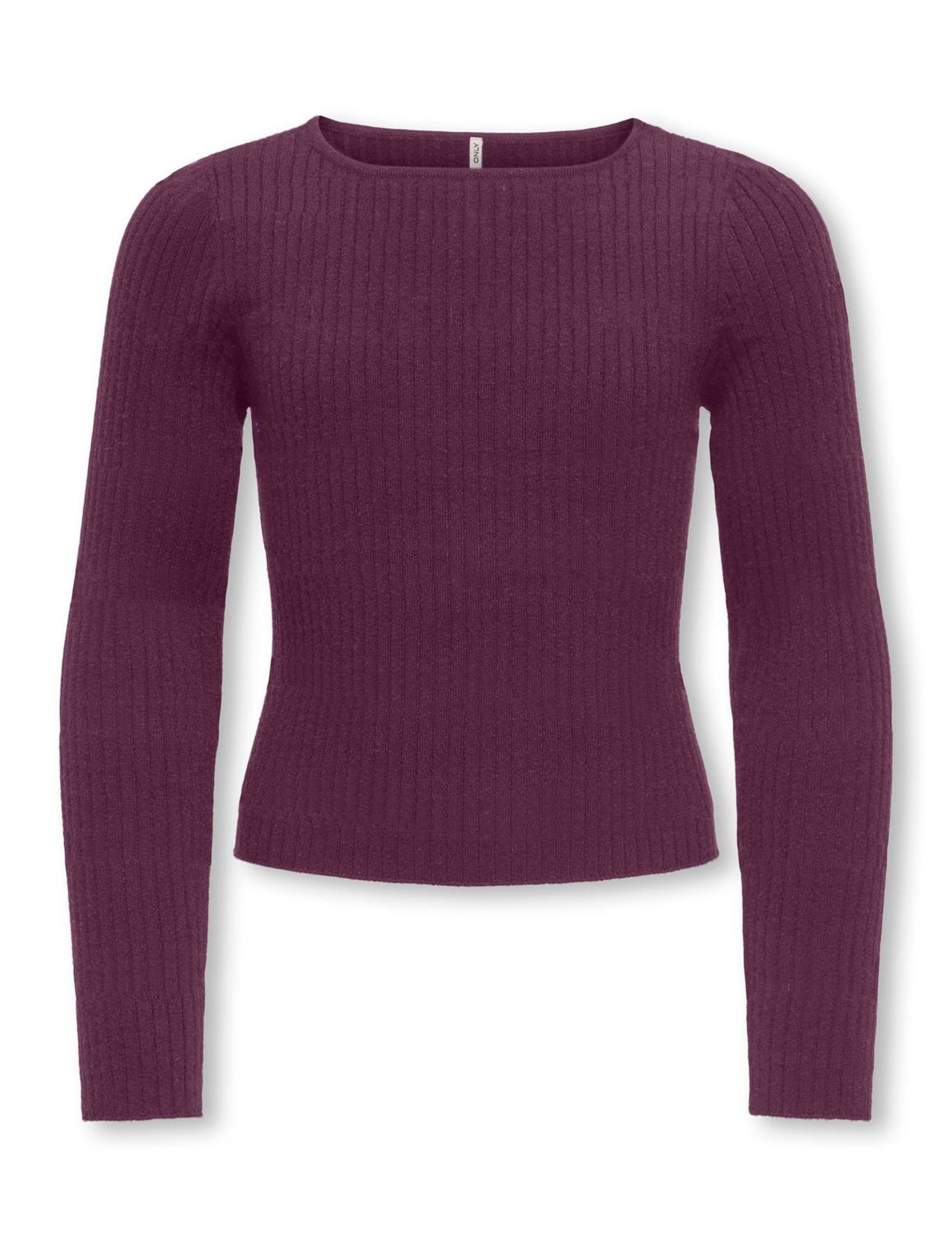 Knitted Ribbed Top (7-14 Yrs) 2 of 5