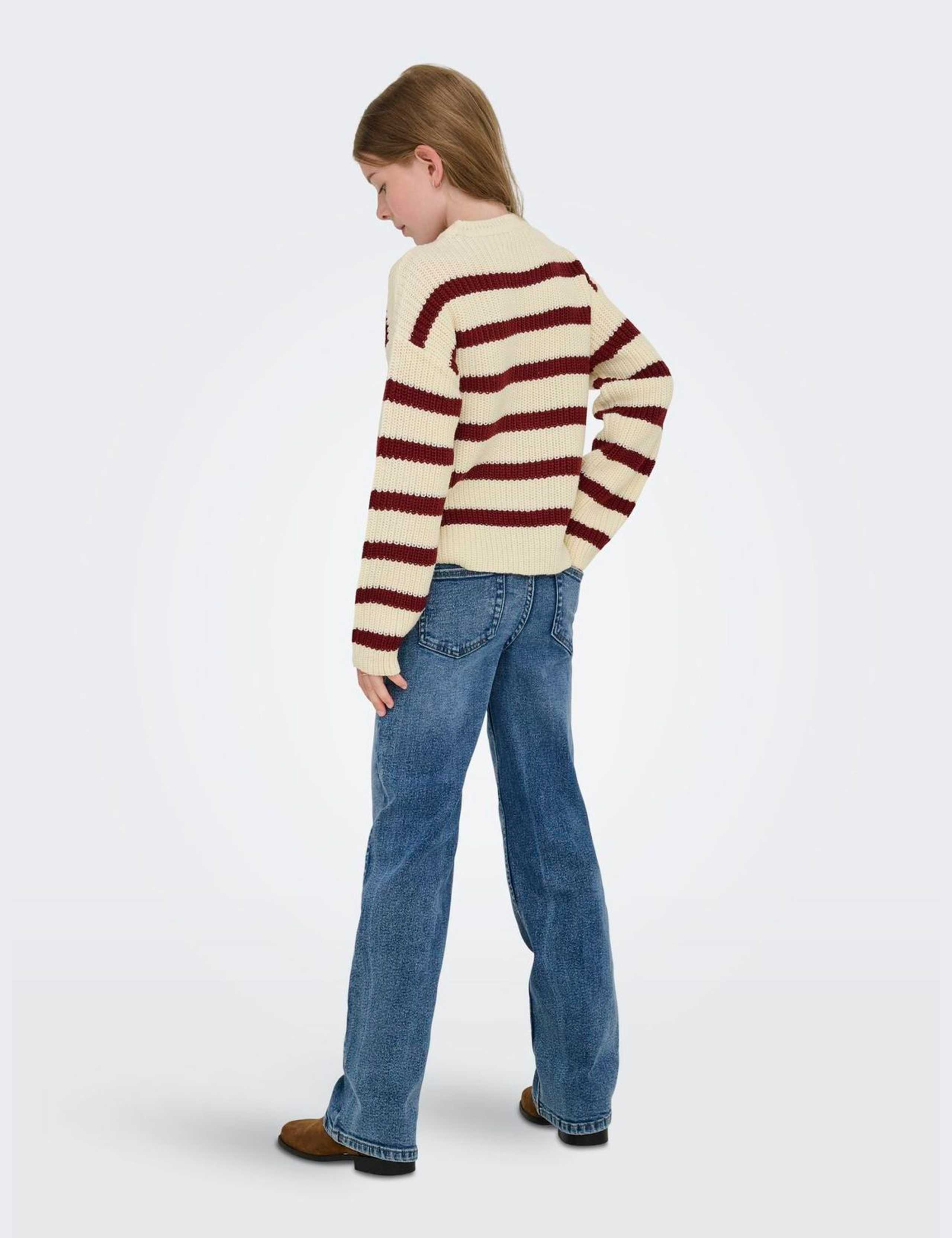 Striped Knitted Jumper (7-14 Yrs) 4 of 5