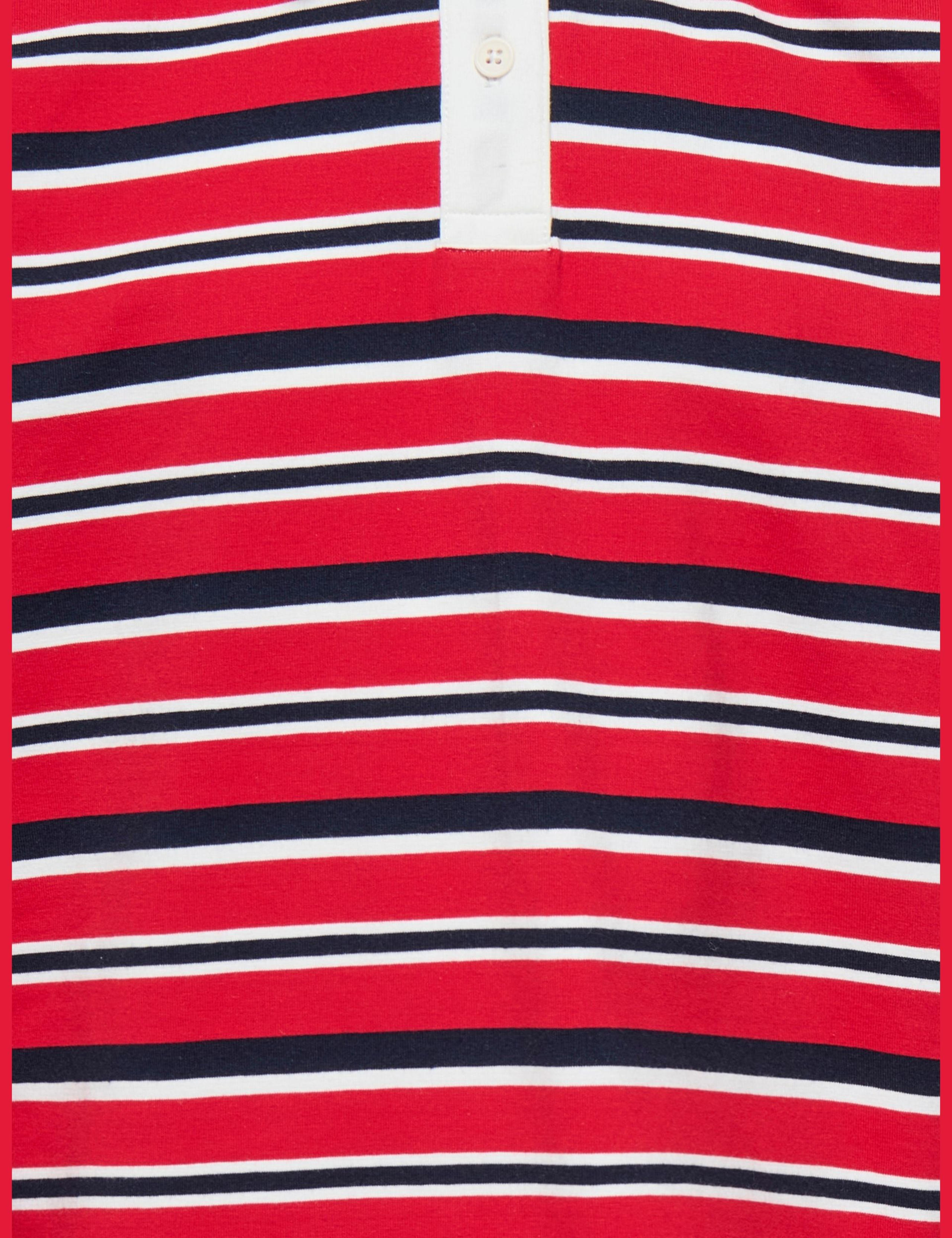 Cotton Rich Striped Boxy Polo Shirt (7-14 Yrs) 6 of 6