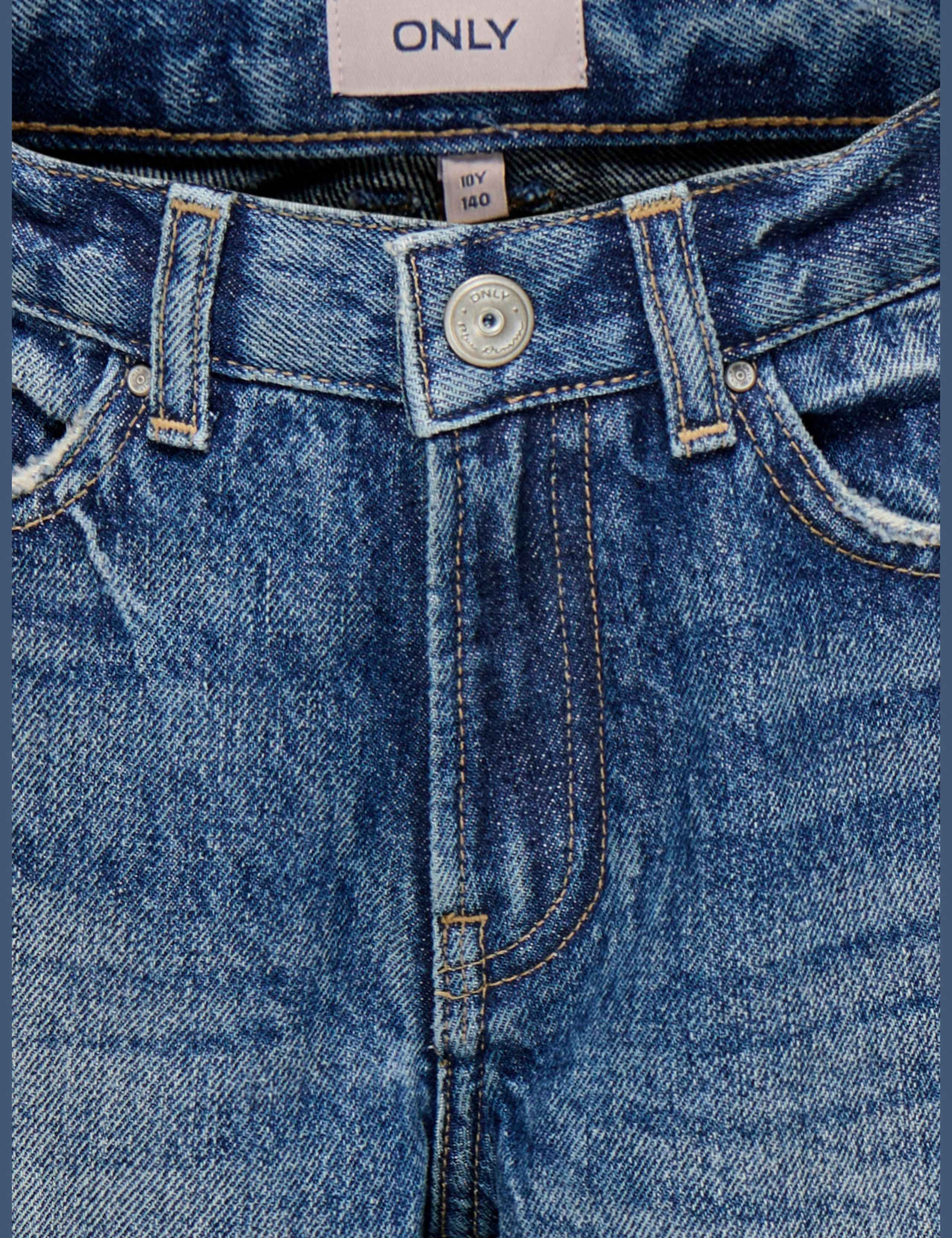 Barrel Leg Pure Cotton Jeans (8-14 Yrs) 6 of 6