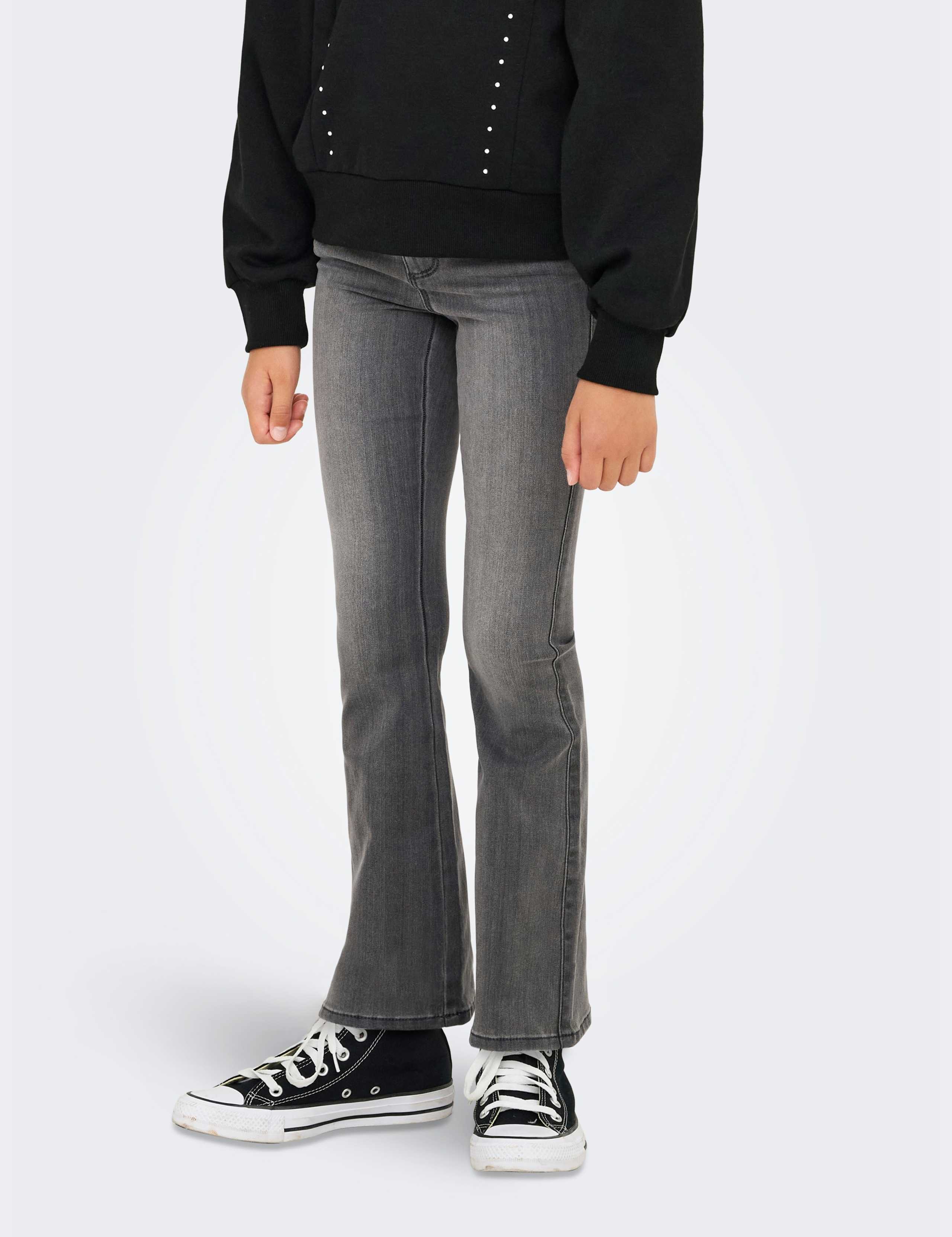 Regular Cotton Rich Flared Jeans (8-14 Yrs) 3 of 10