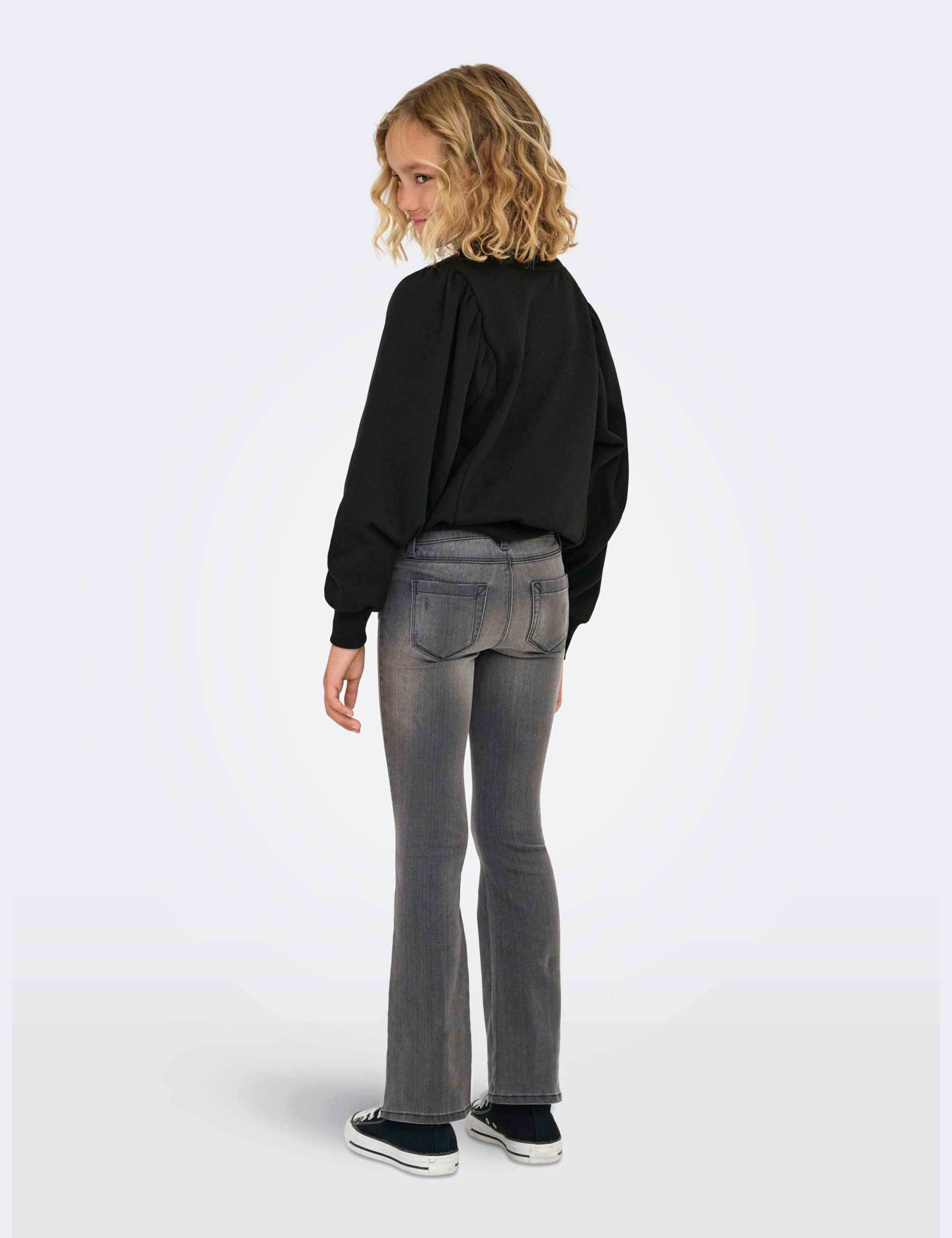 Regular Cotton Rich Flared Jeans (8-14 Yrs) 5 of 10