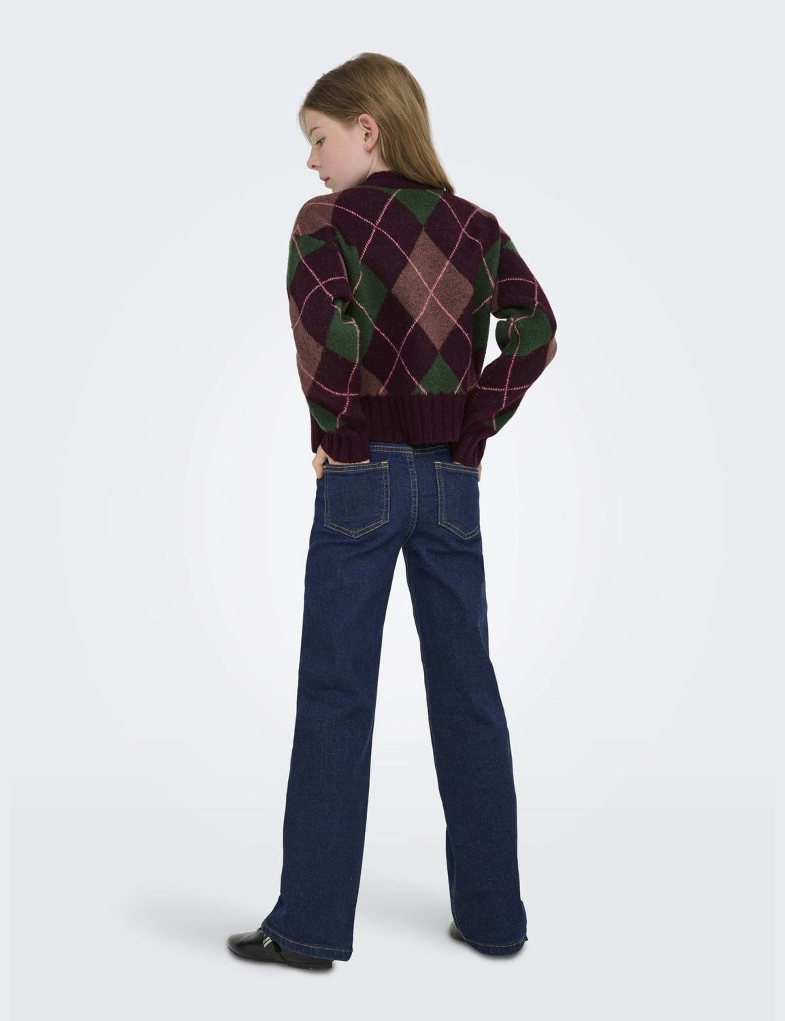 Argyle Knitted Jumper (7-14 Yrs) 5 of 6