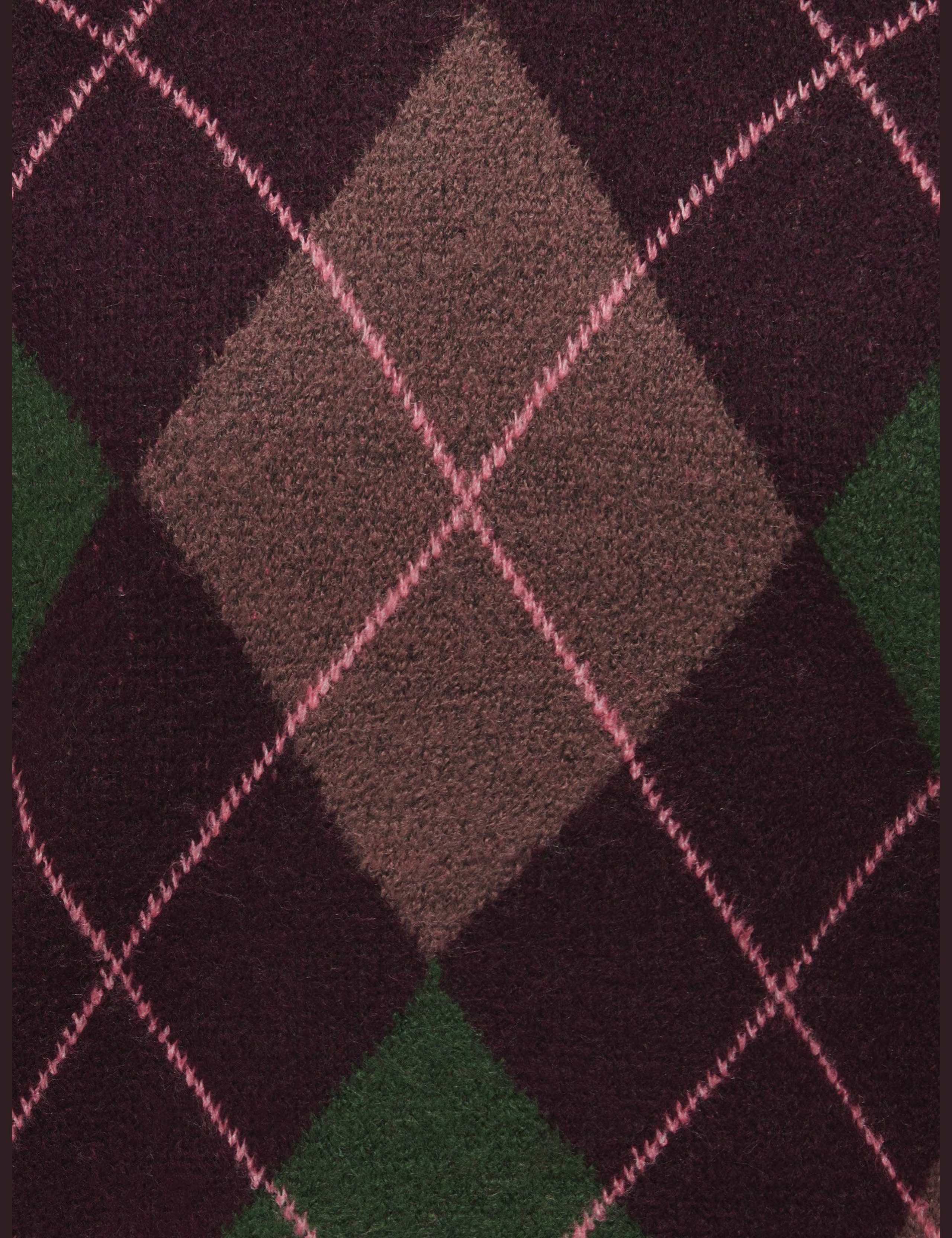 Argyle Knitted Jumper (7-14 Yrs) 6 of 6