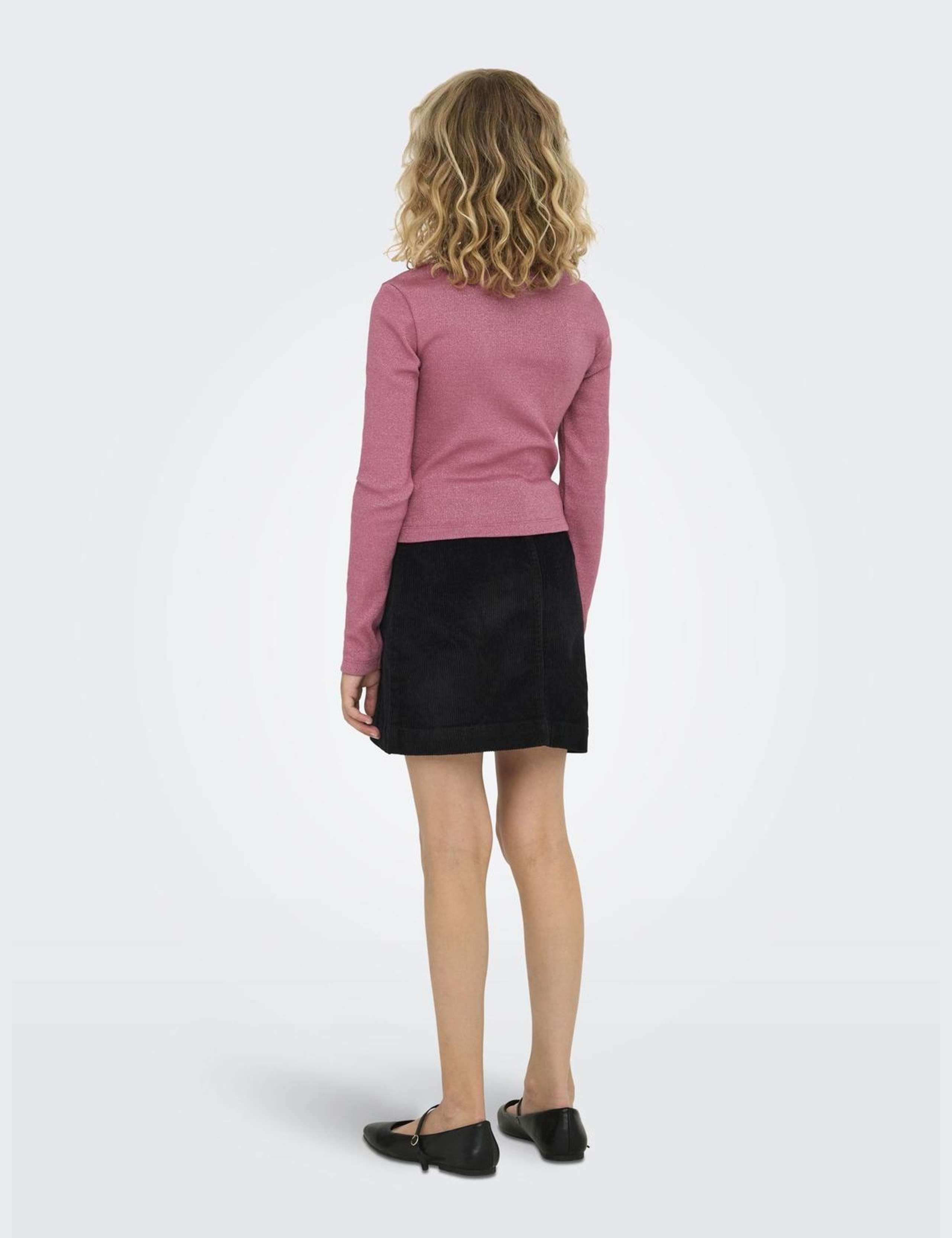 Cotton Rich Glitter Cutout Top (7-14 Yrs) 5 of 6