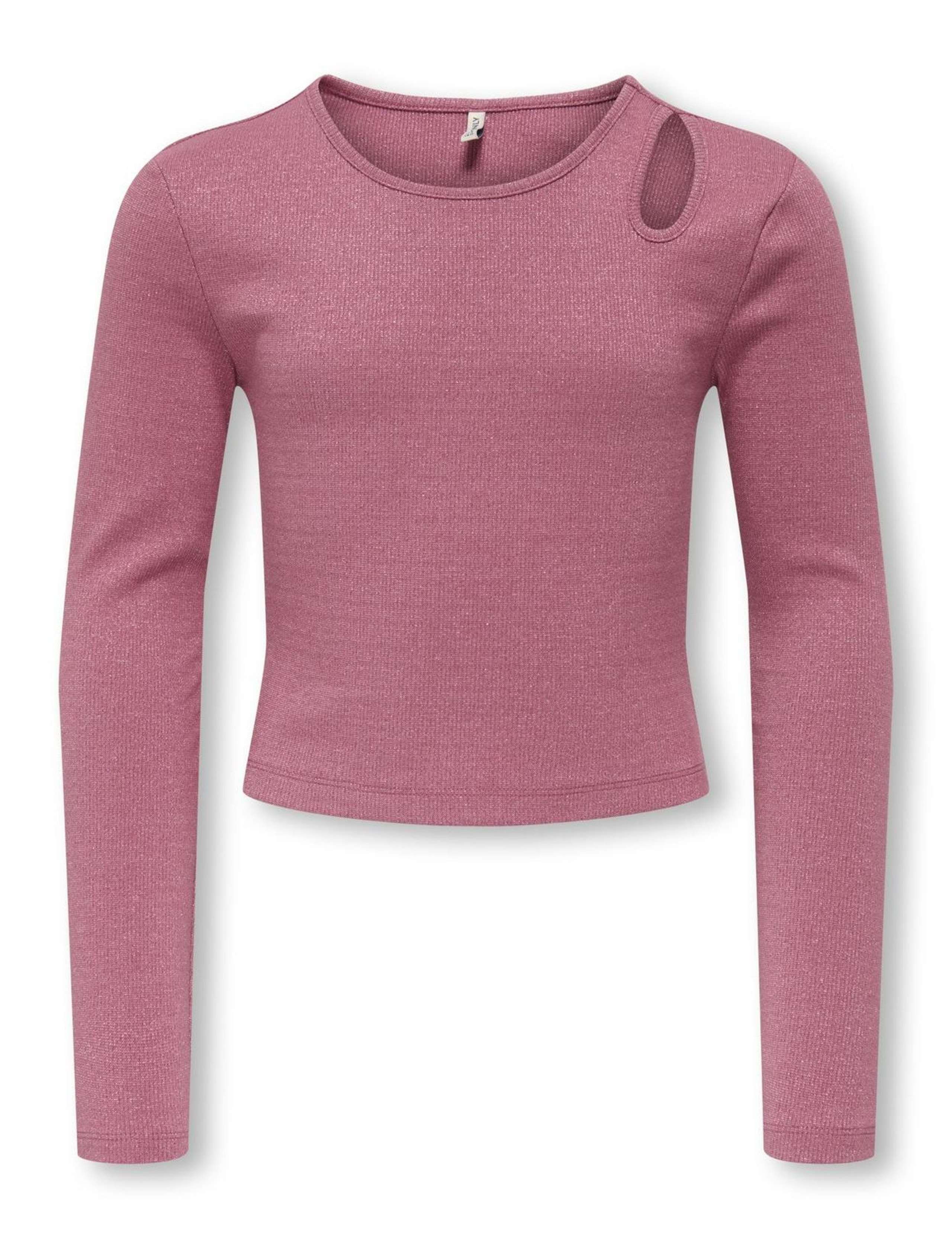 Cotton Rich Glitter Cutout Top (7-14 Yrs) 2 of 6