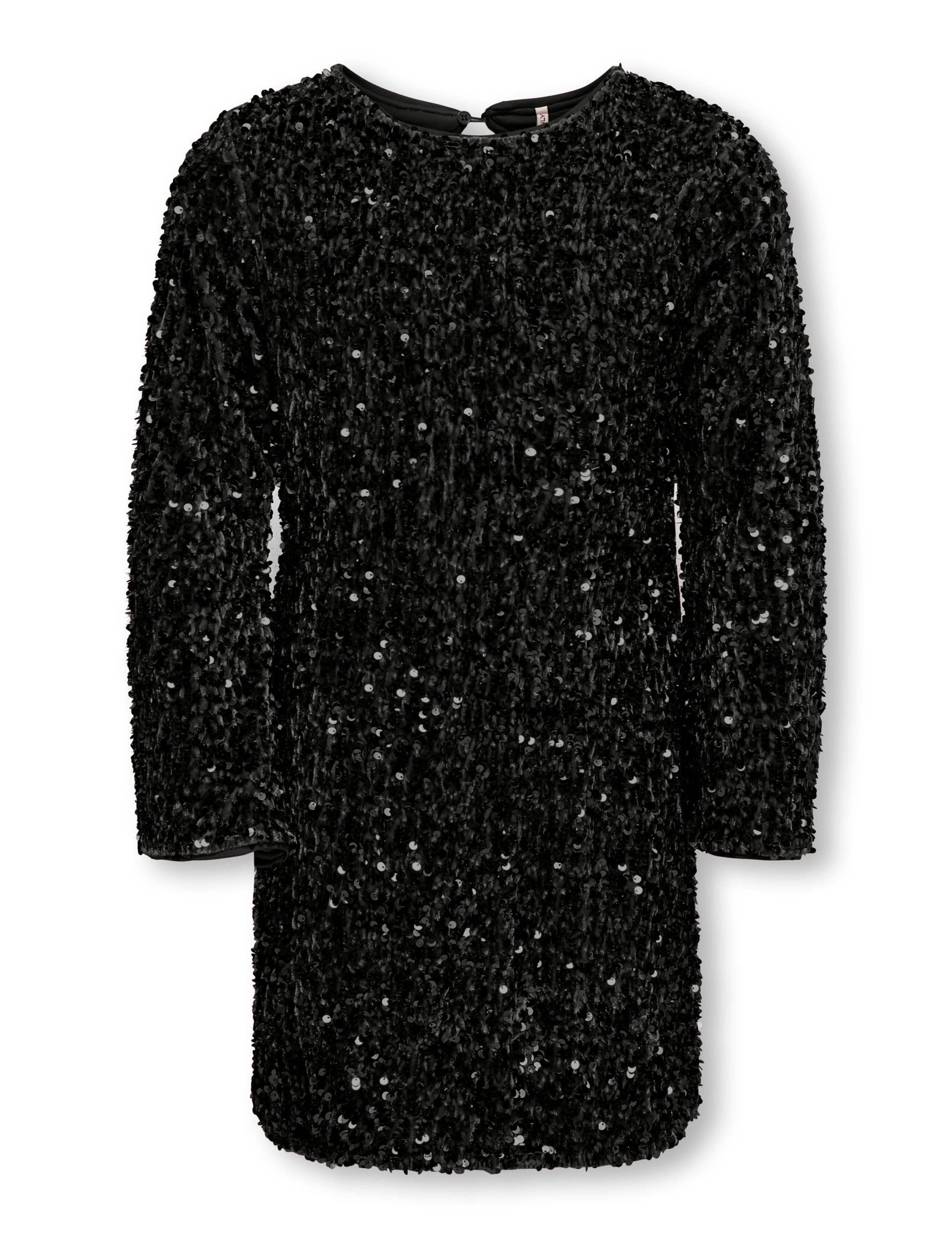 Sequin Flared Cuff Party Dress (7-14 Yrs) 2 of 6