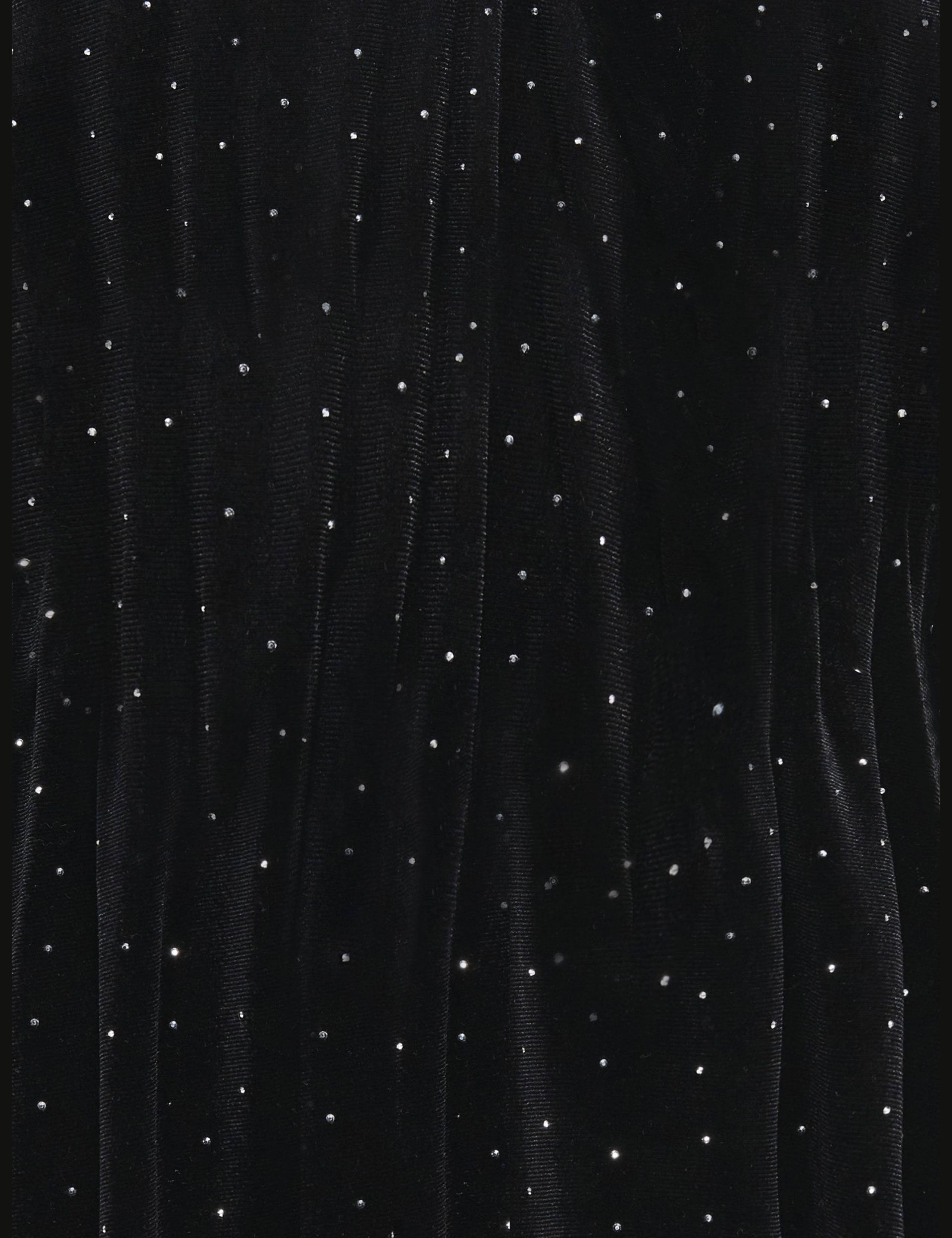 Velvet Embellished Belted Party Dress (7-14 Yrs) 6 of 6