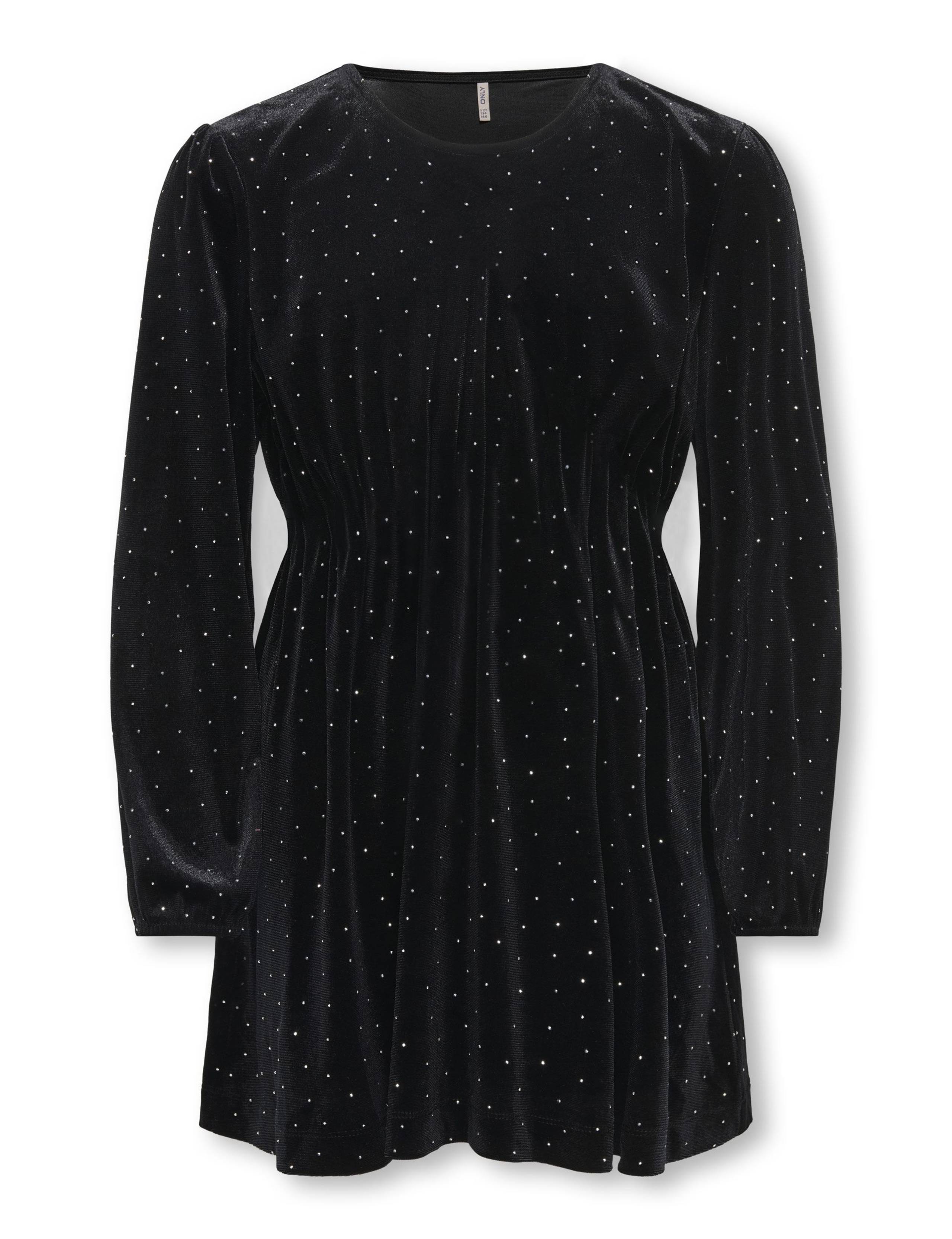 Velvet Embellished Belted Party Dress (7-14 Yrs) 2 of 6