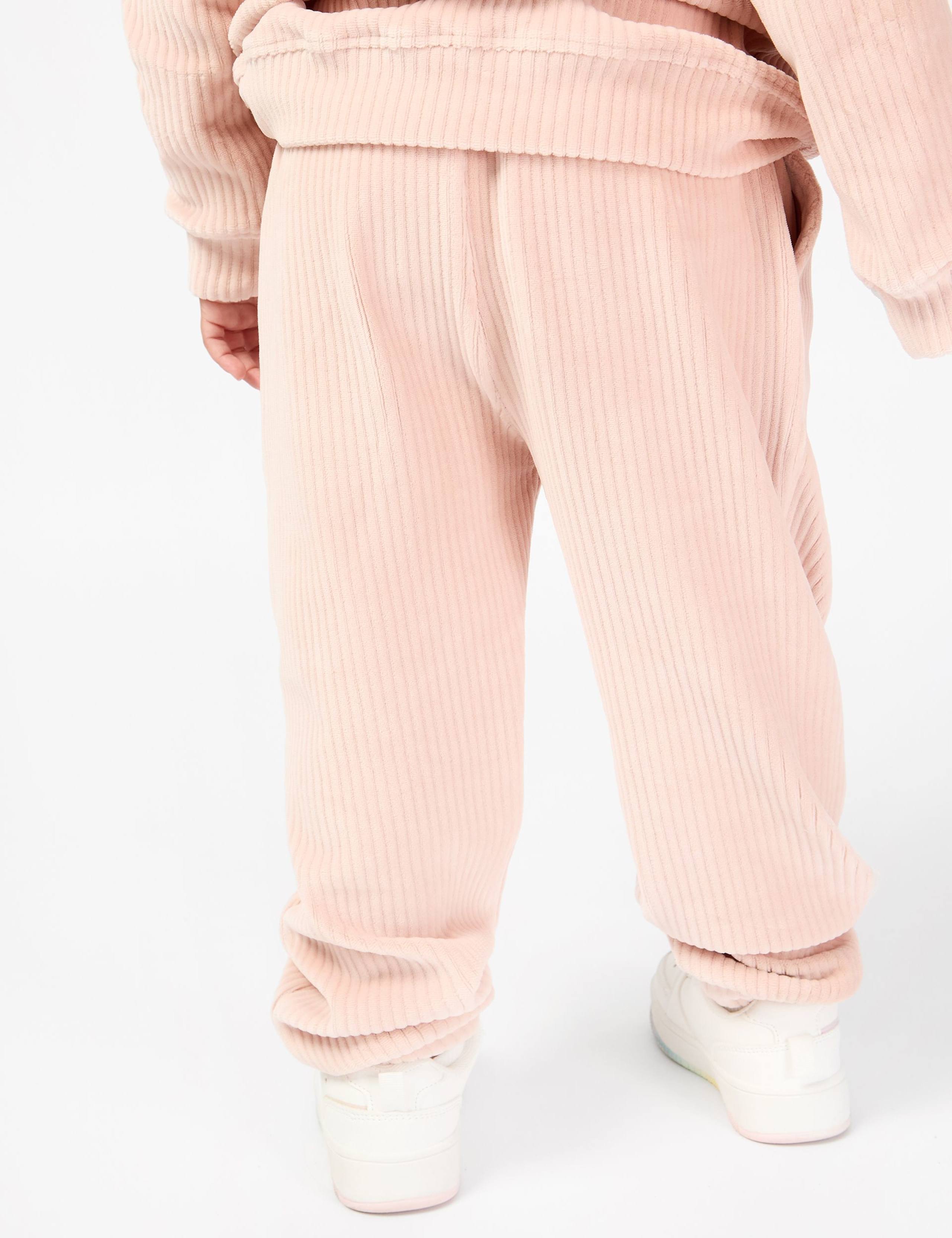Cotton Rich Ribbed Joggers (2-8 Yrs) 6 of 7