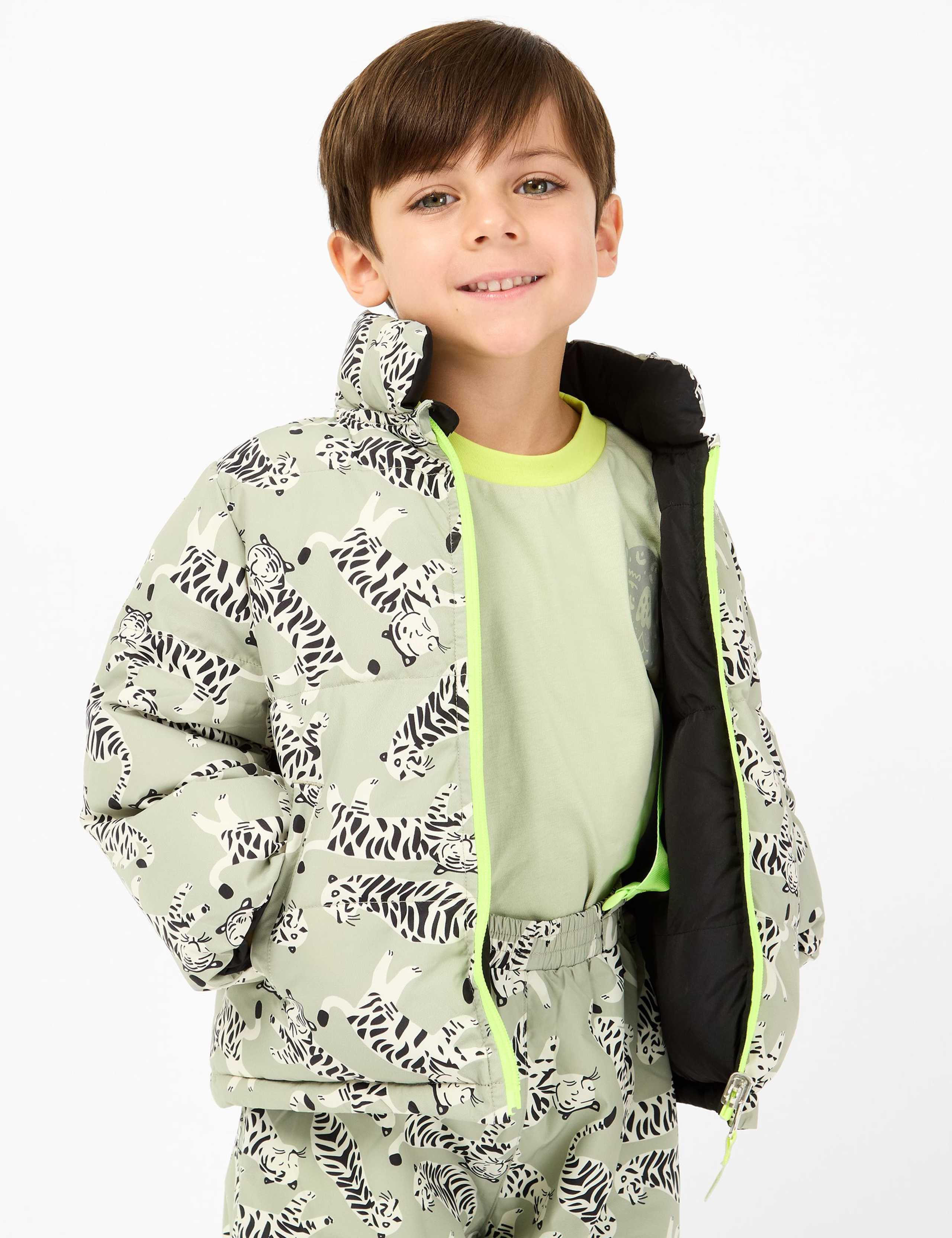 Reversible Tiger Print Jacket (2-8 Yrs) 4 of 6