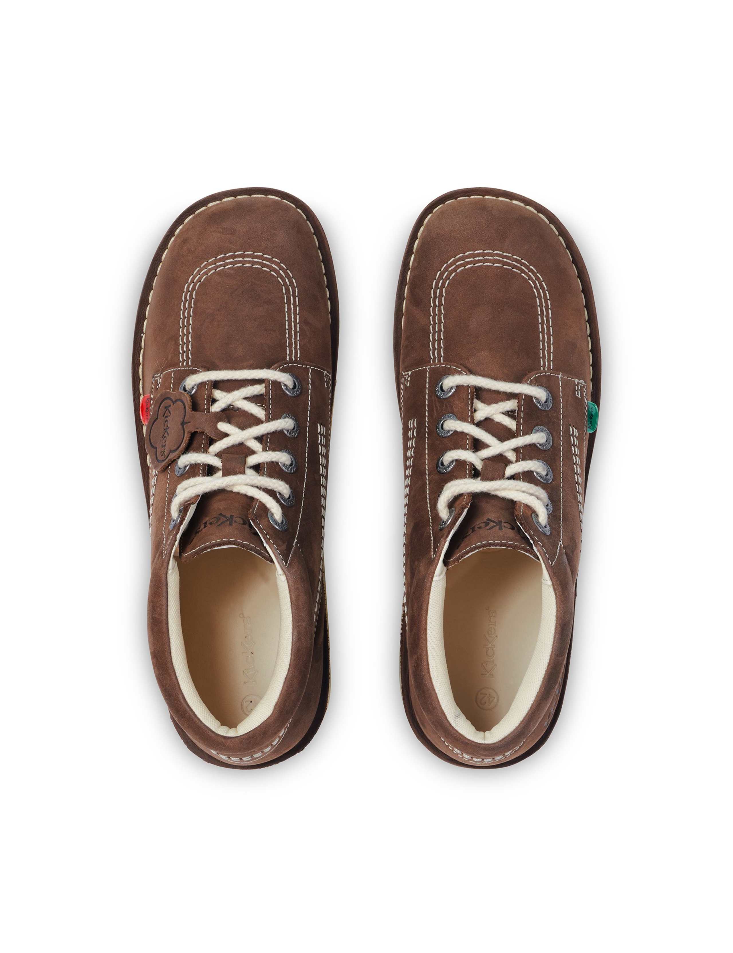 Leather Chunky Lace Up Ankle Boots 2 of 5