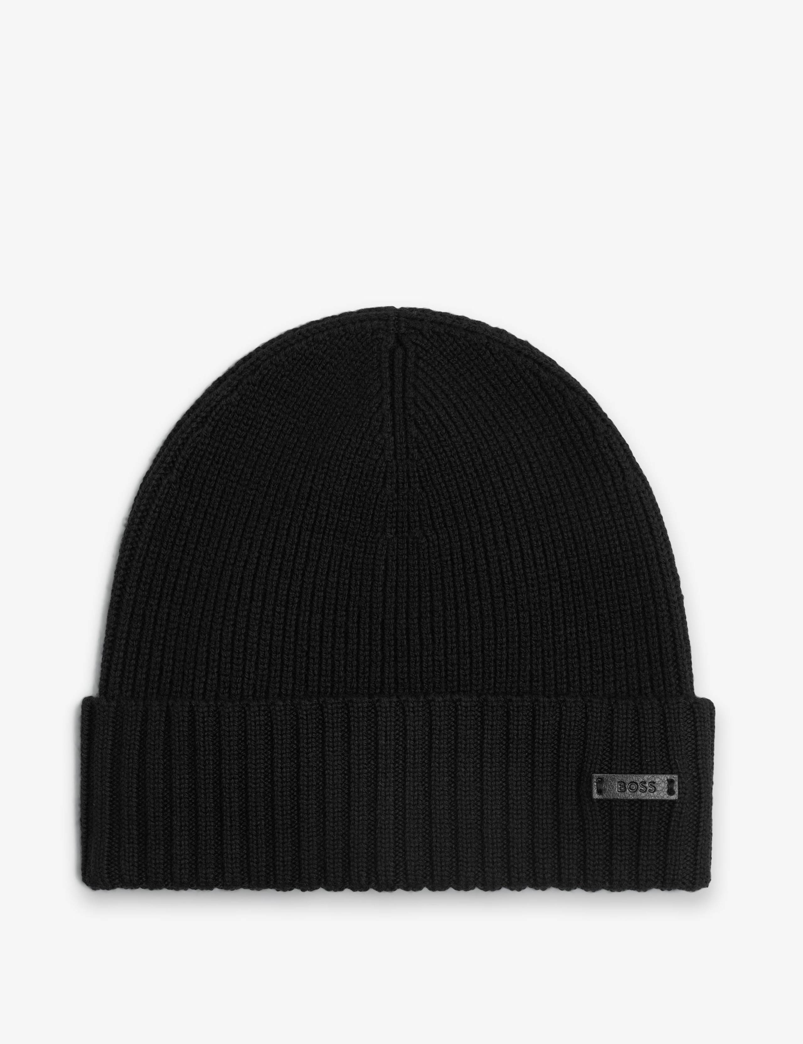 Pure Wool Beanie Hat 1 of 2