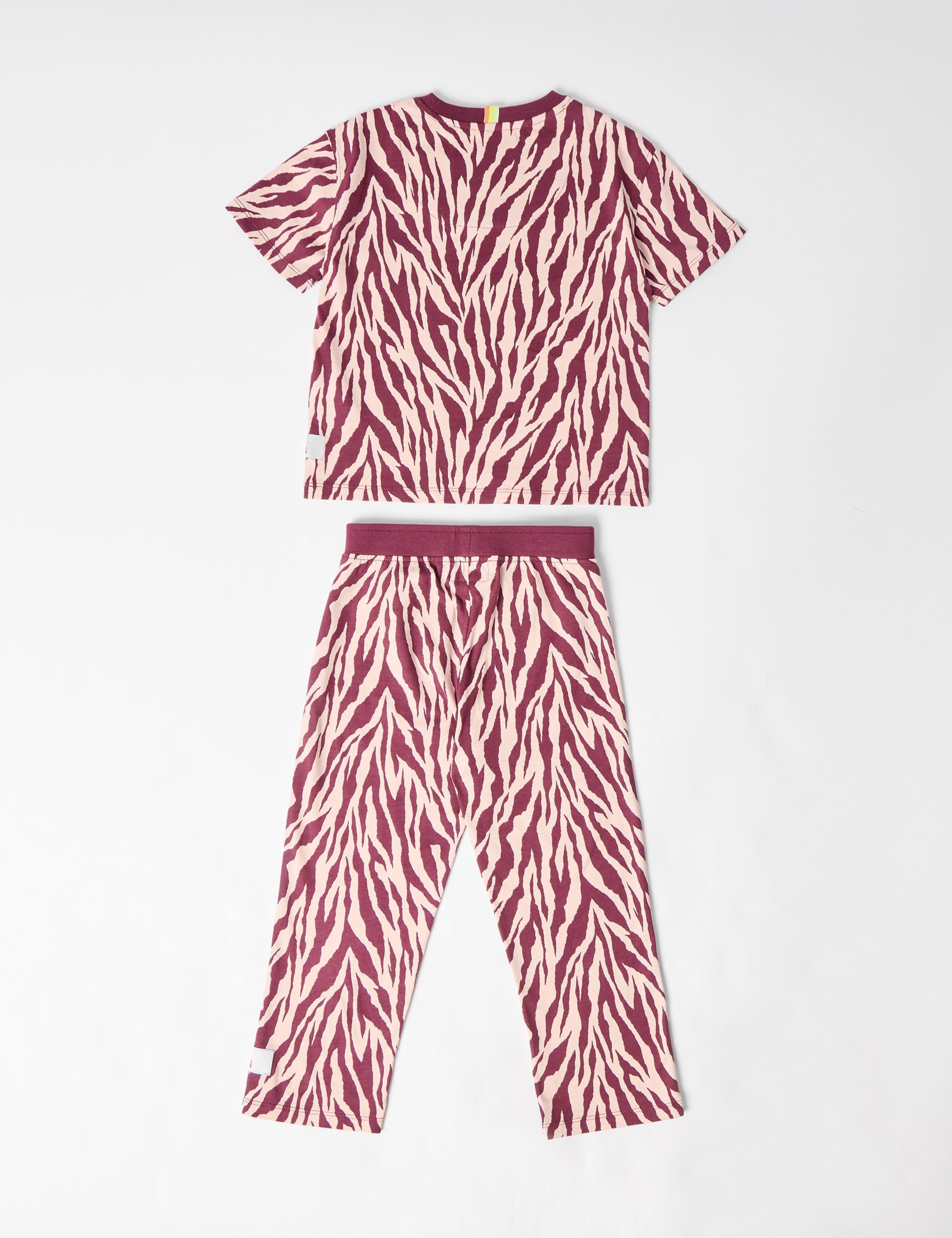 Pure Cotton Printed Short Sleeve Pyjamas (2-8 Yrs) 6 of 7