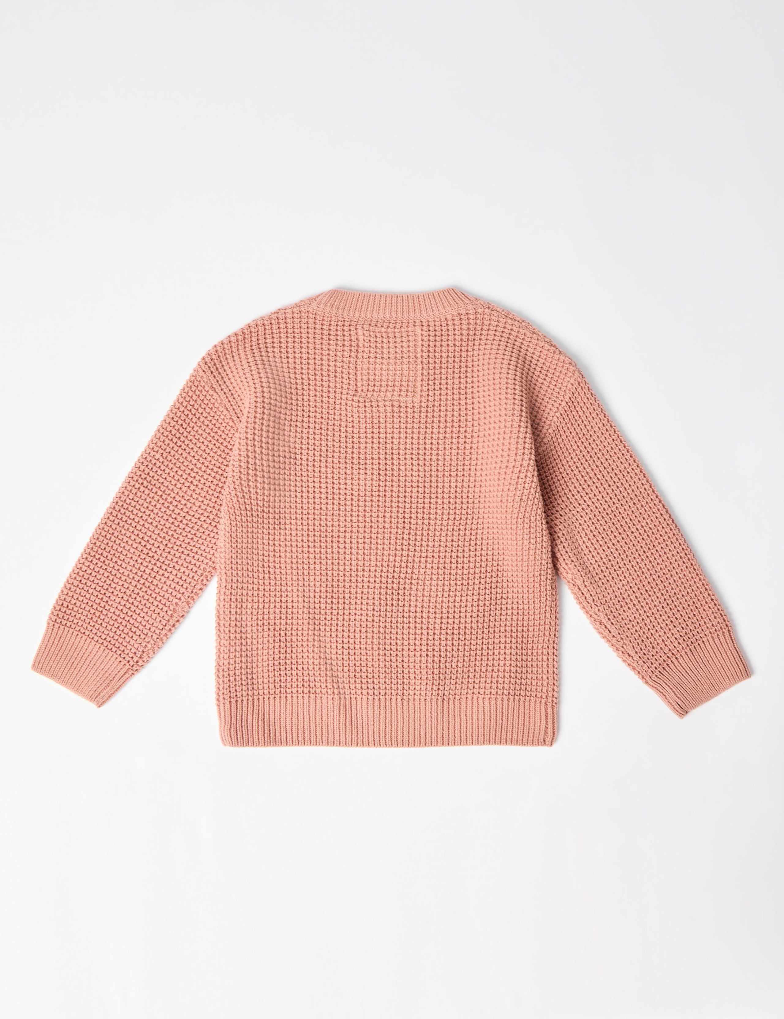 Cotton Rich Slouchy Crew Neck Jumper (2-8 Yrs) 4 of 7