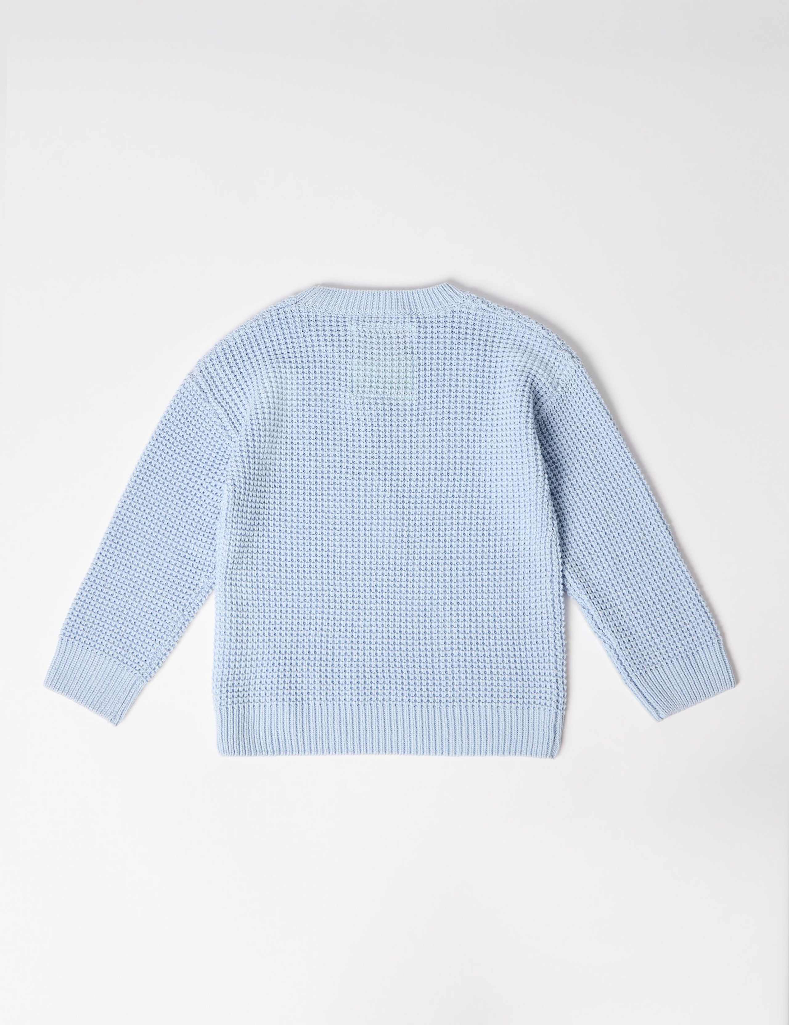 Cotton Rich Slouchy Crew Neck Jumper (2-8 Yrs) 7 of 8