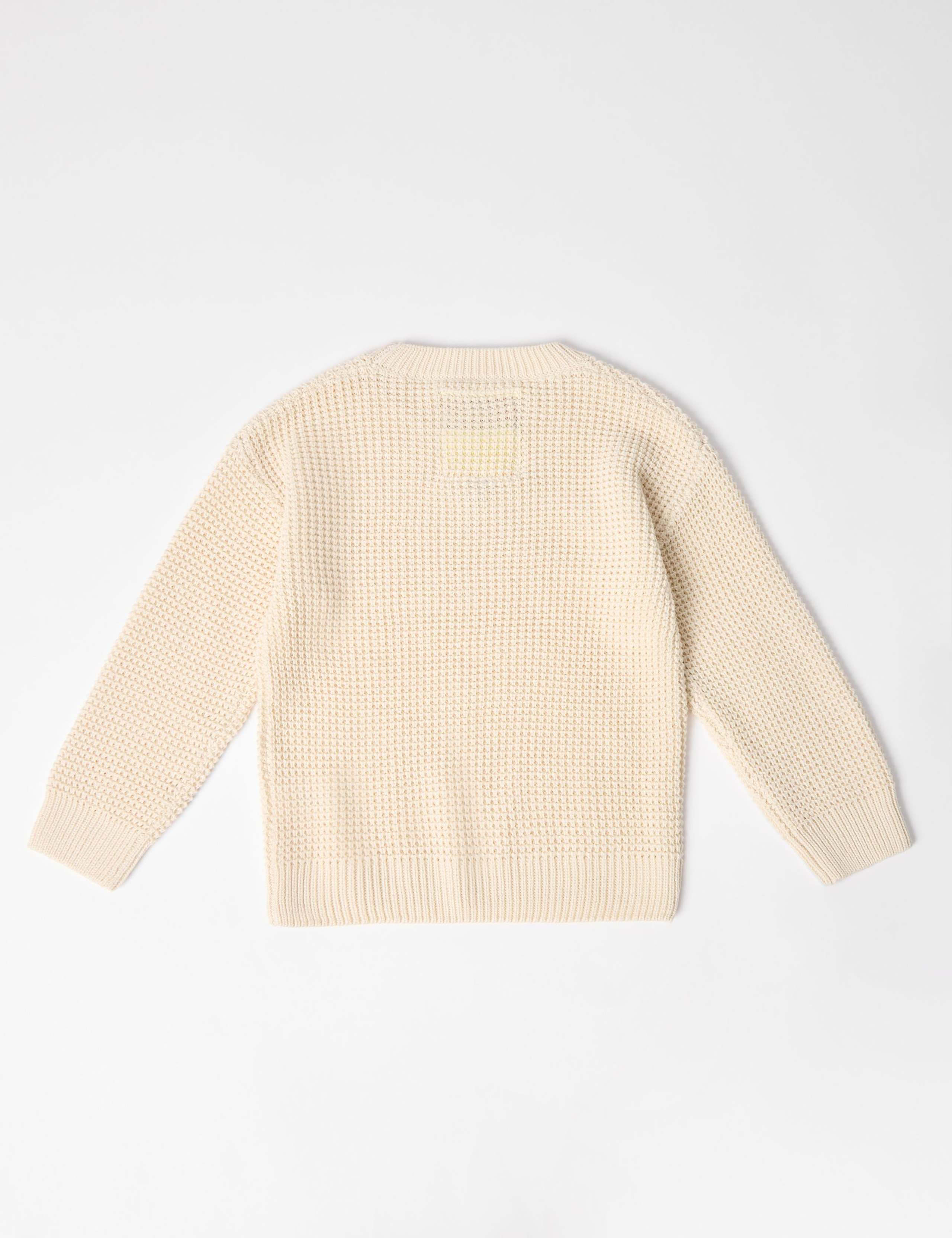 Cotton Rich Slouchy Crew Neck Jumper (2-8 Yrs) 7 of 7