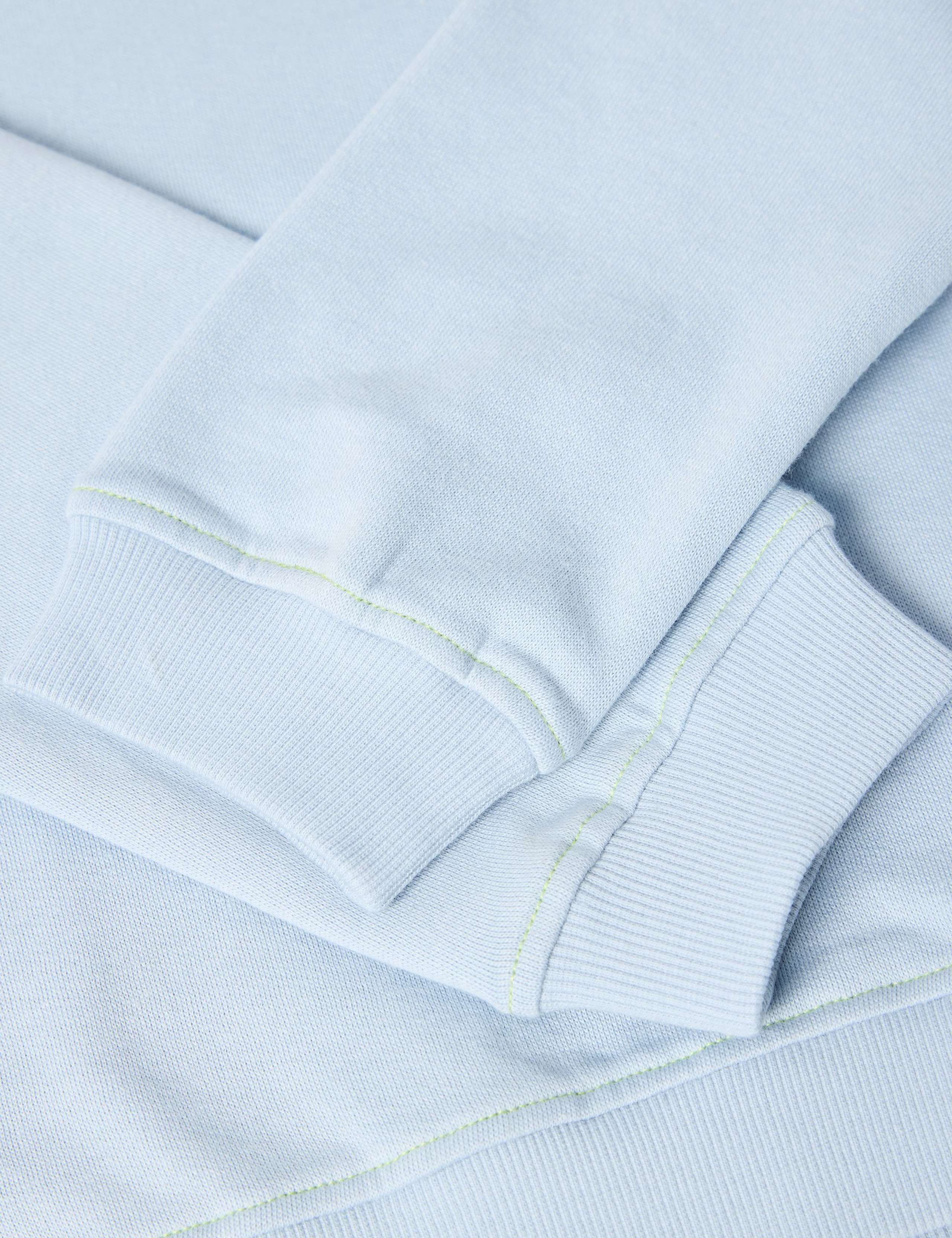 Pure Cotton Circle Slogan Sweatshirt (2-8 Yrs) 6 of 7