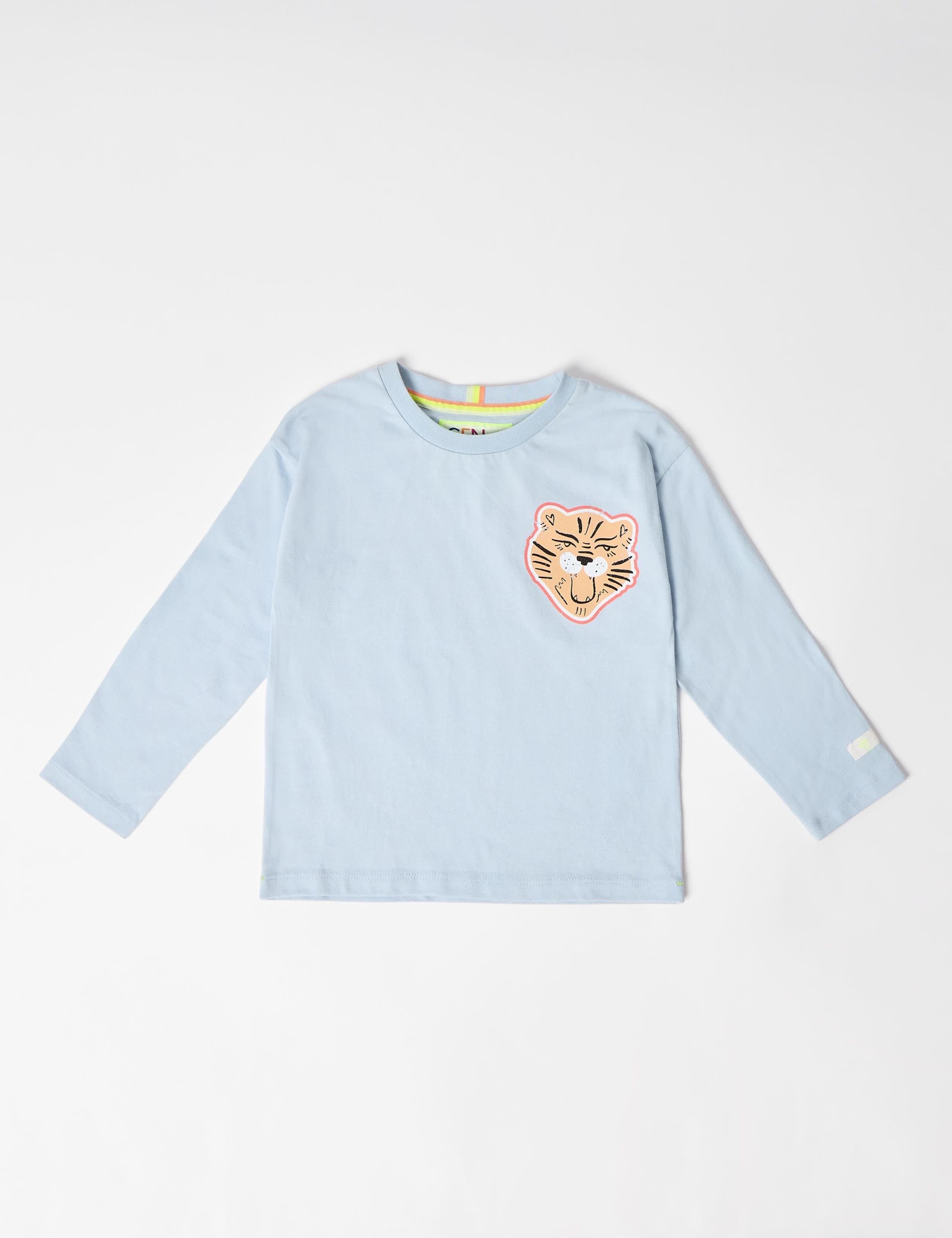 Pure Cotton Tiger Graphic T-Shirt (2-8 Yrs) 2 of 6