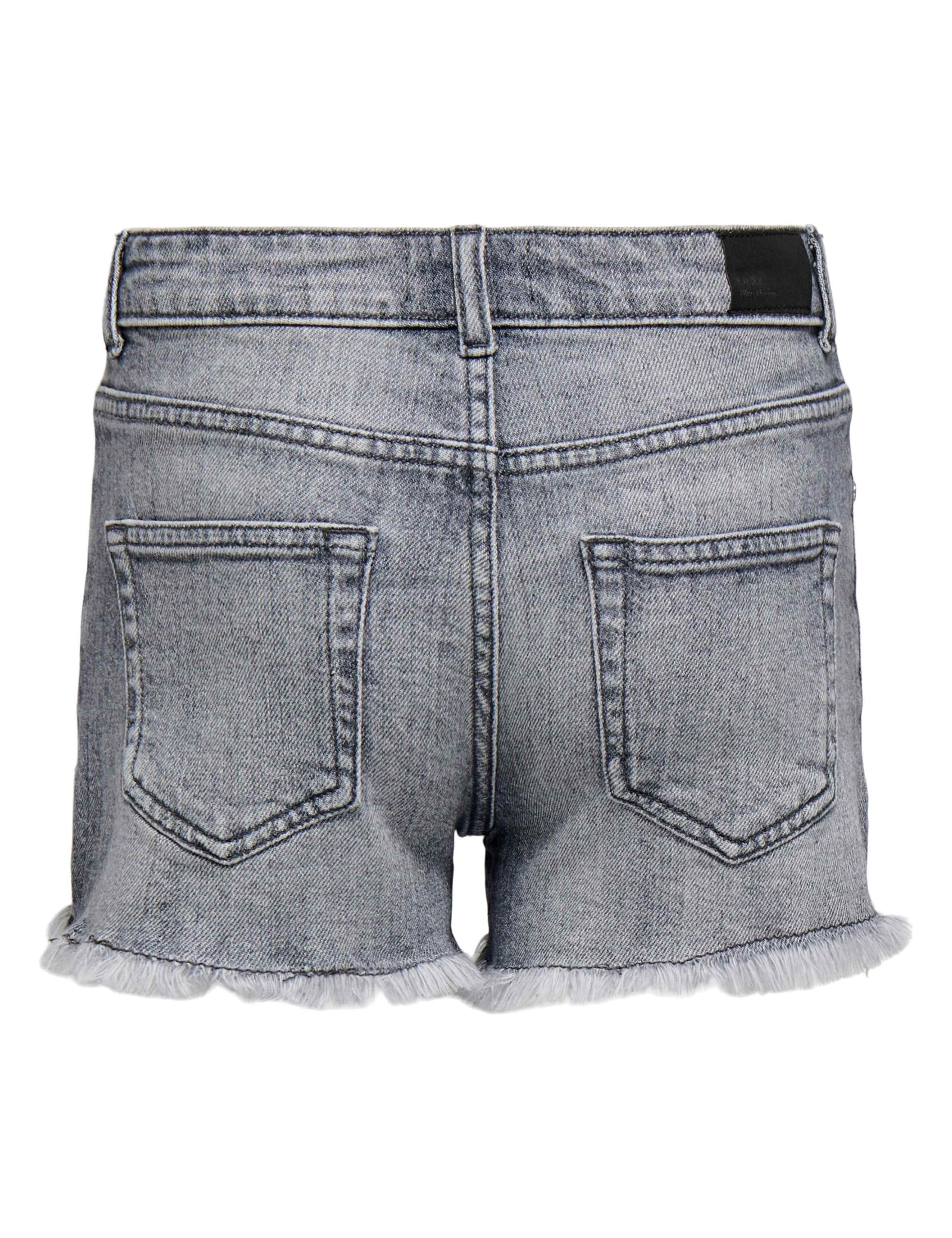 Denim Frayed Hem Shorts (8-14 Yrs) 2 of 2