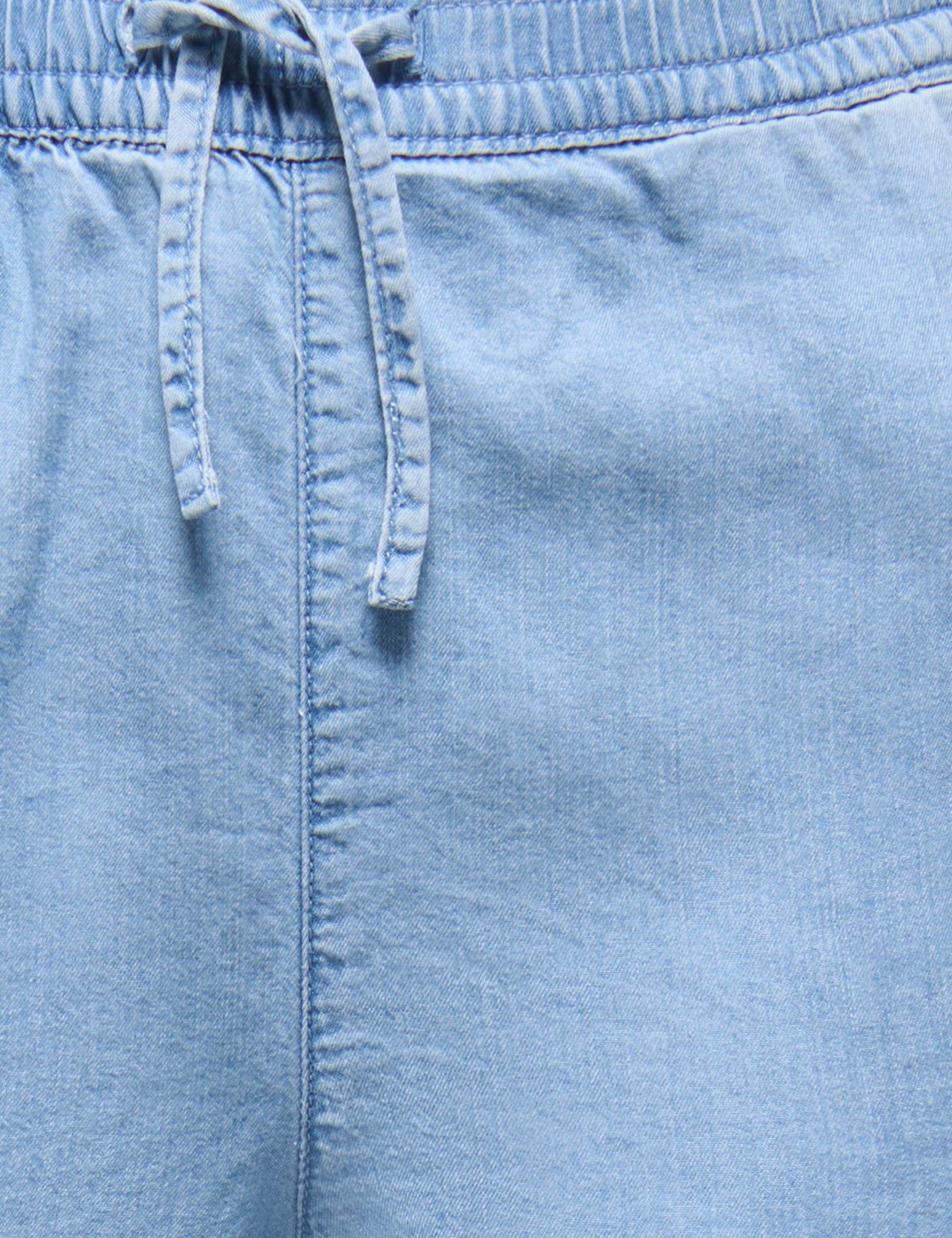 Pure Lyocell Denim Drawstring Shorts (8-14 Yrs) 7 of 7