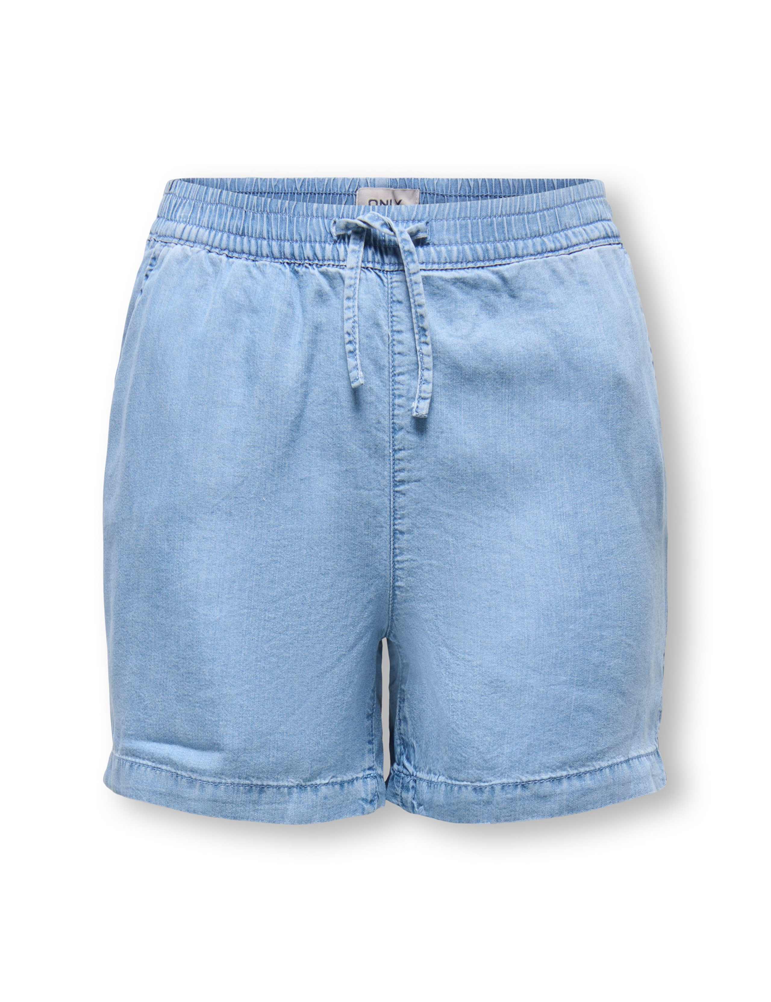 Pure Lyocell Denim Drawstring Shorts (8-14 Yrs) 2 of 7