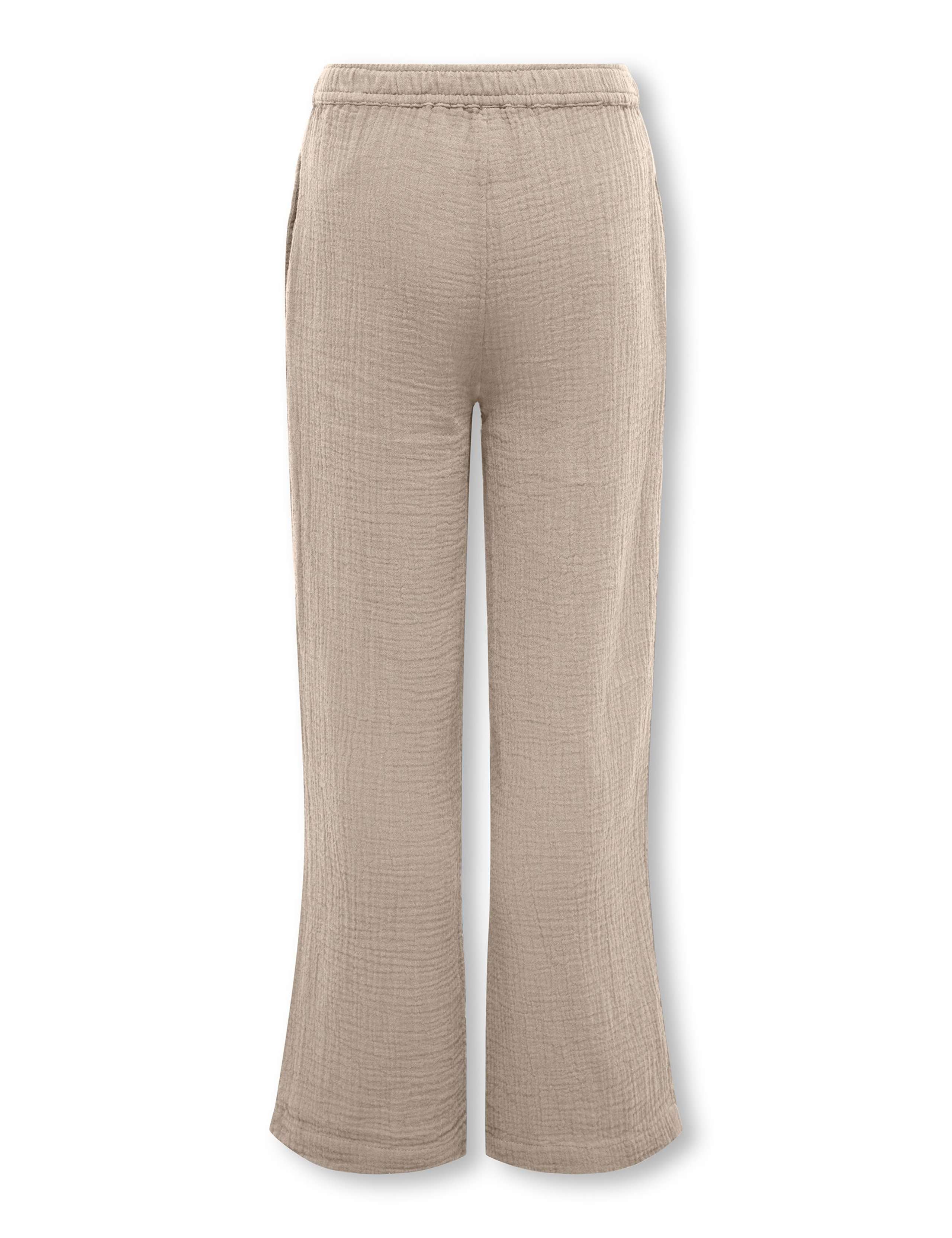 Pure Cotton Drawstring Trousers (8-14 Yrs) 2 of 3