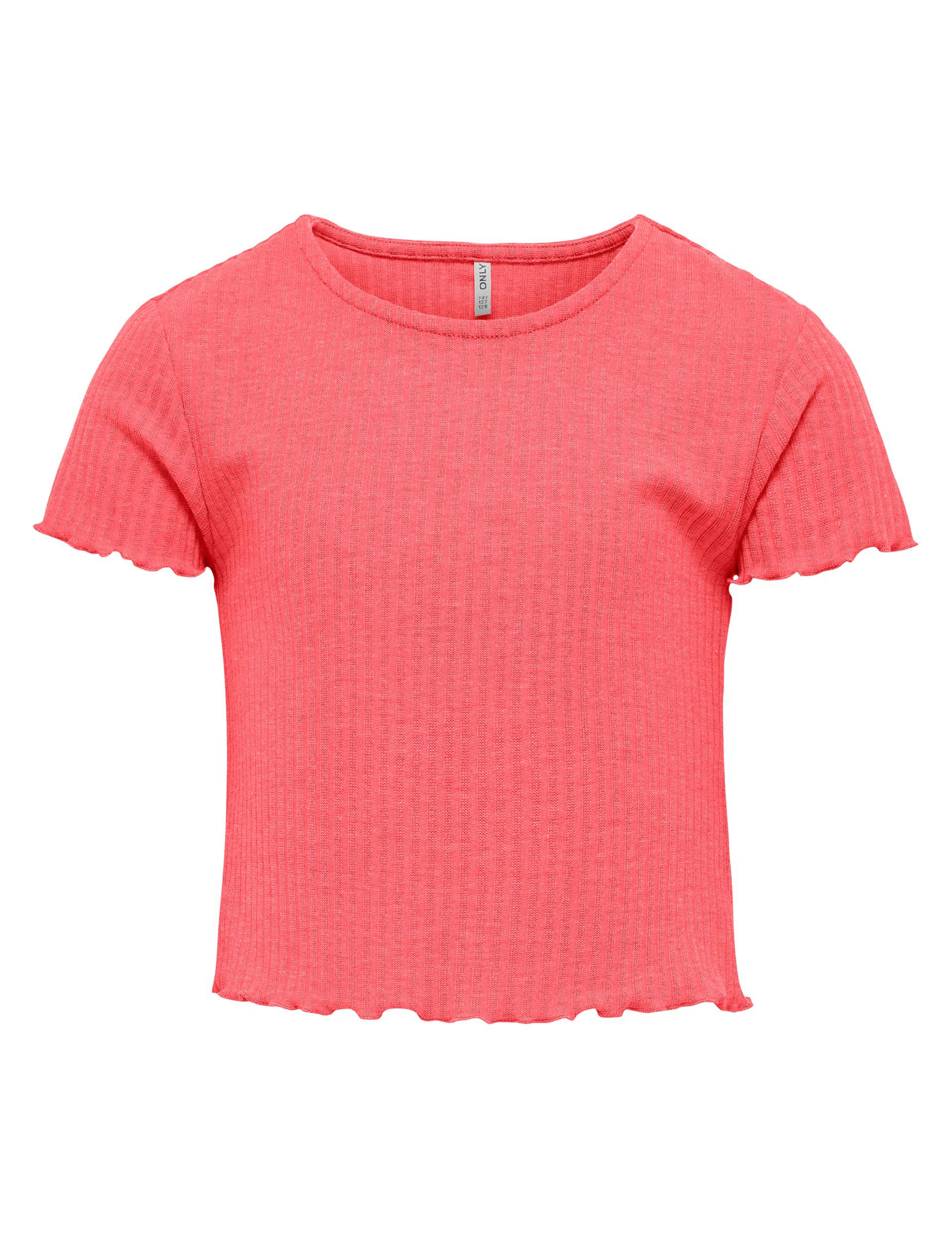 Textured Cropped T-Shirt (7-14 Yrs) 1 of 3