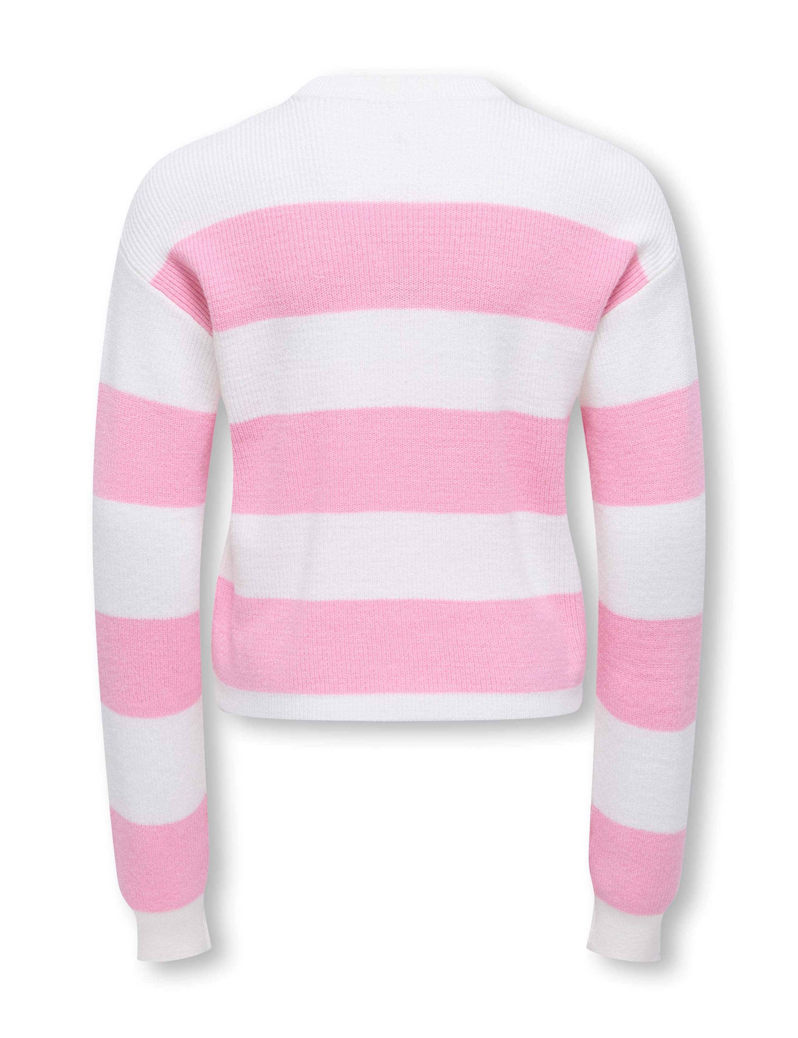 Striped Knitted Jumper (7-14 Yrs) 2 of 3