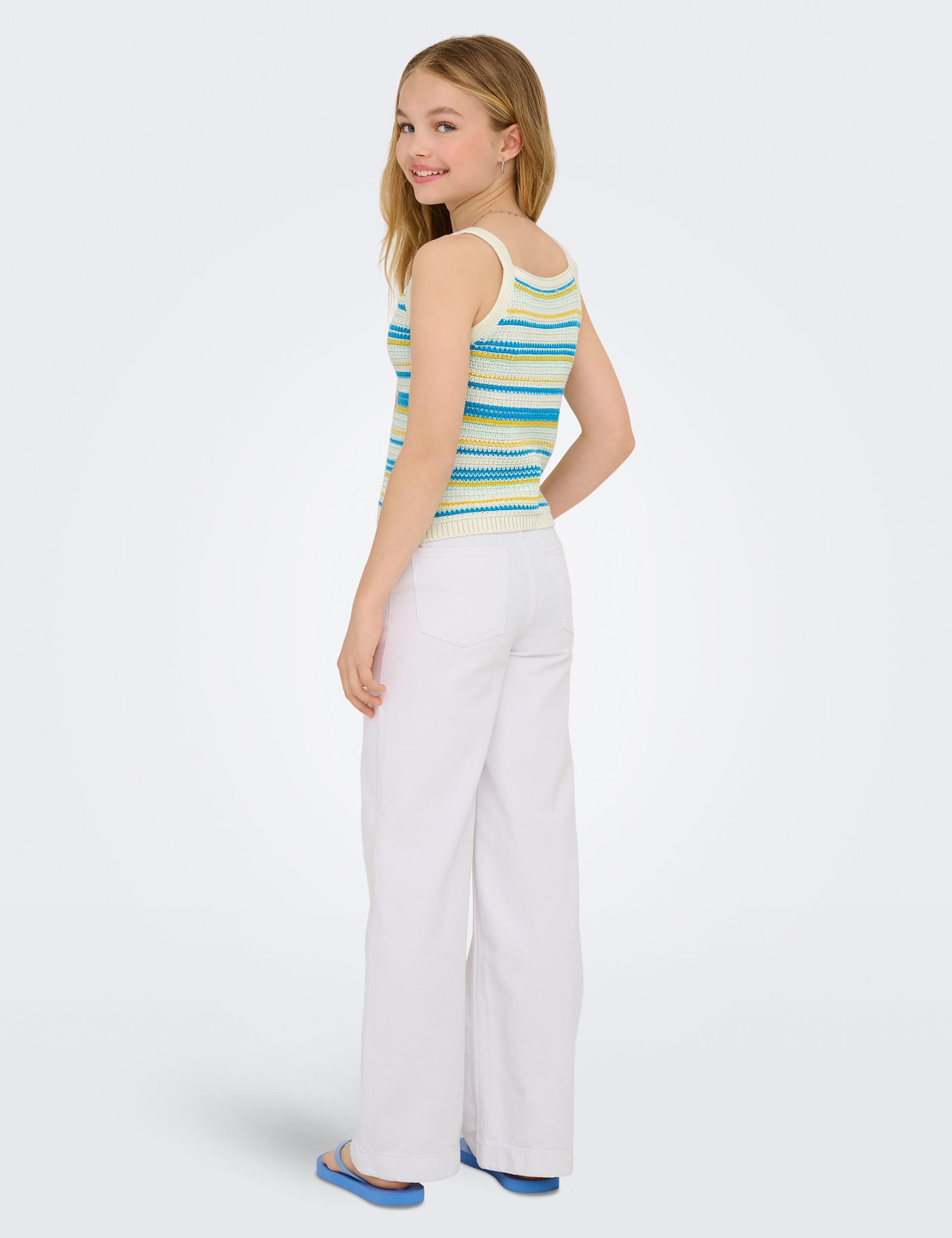 Denim Wide Leg Jeans (8-14 Years) 3 of 7