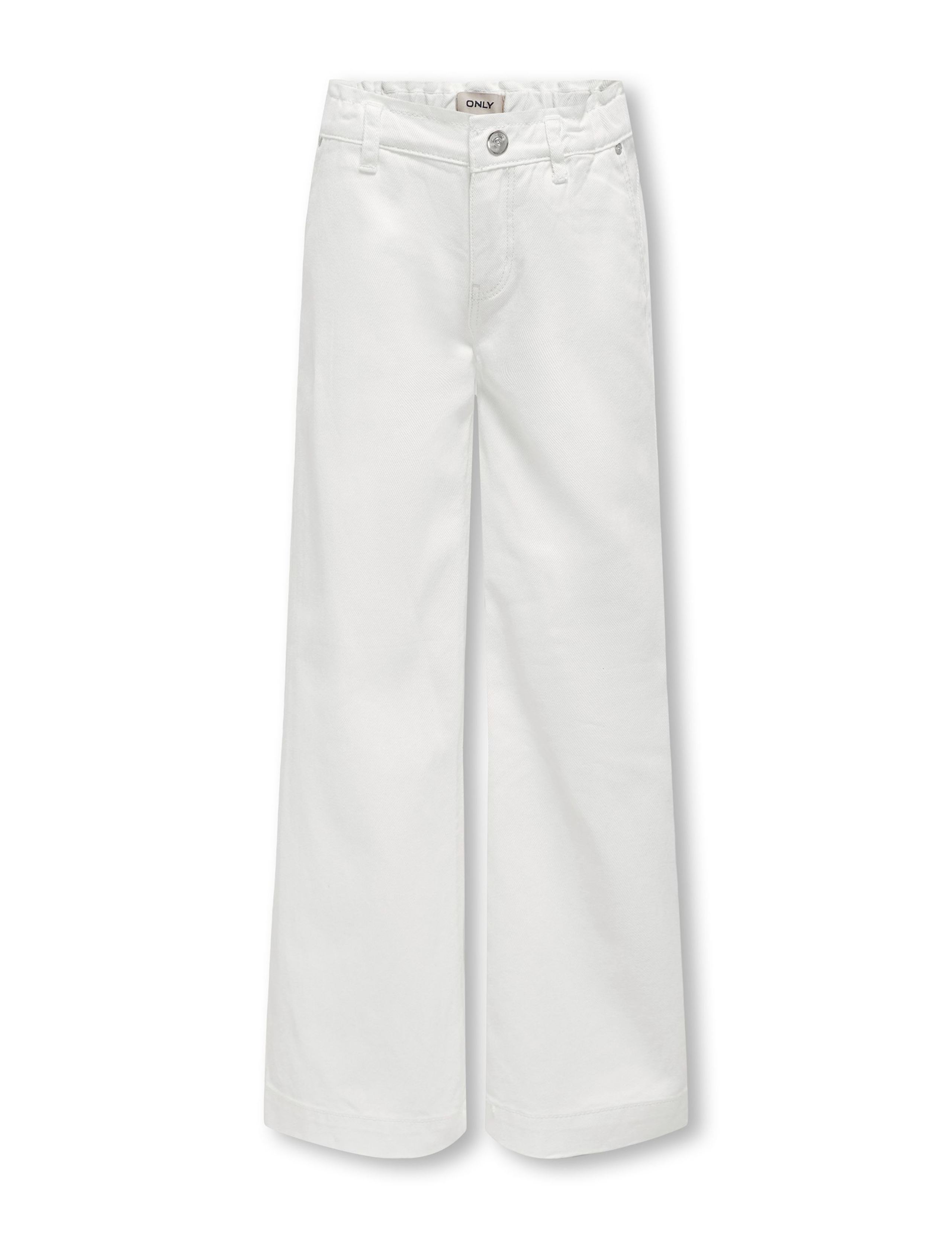 Denim Wide Leg Jeans (8-14 Years) 2 of 7