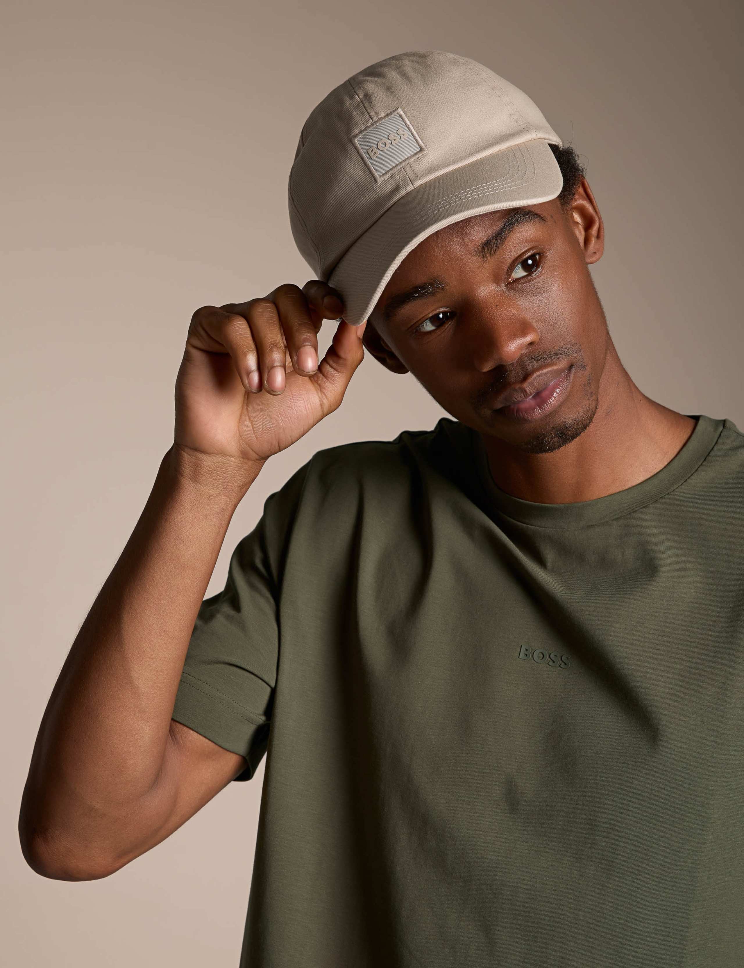 Cotton Twill cap with logo 1 of 4
