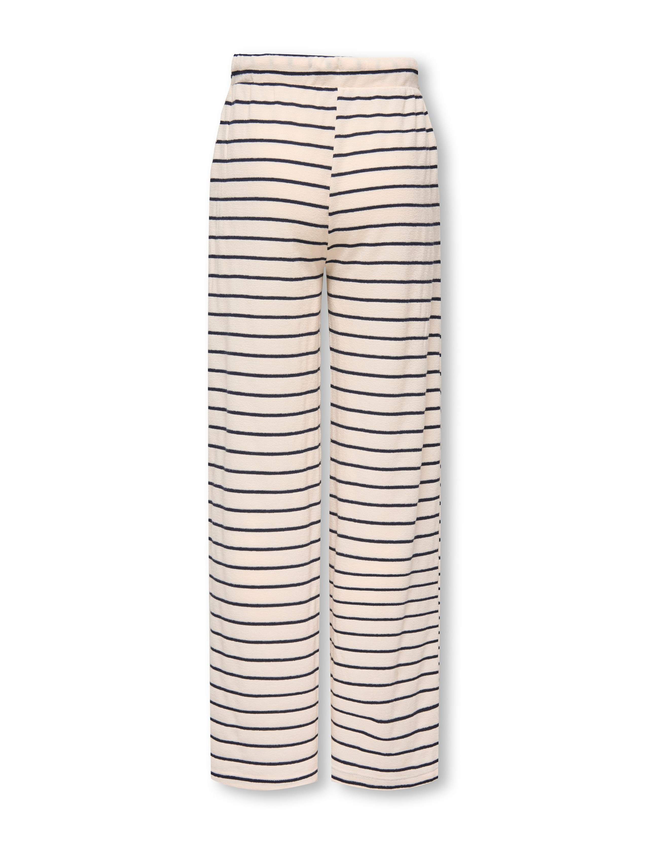 Striped Wide Leg Trousers (7-14 Yrs) 3 of 3