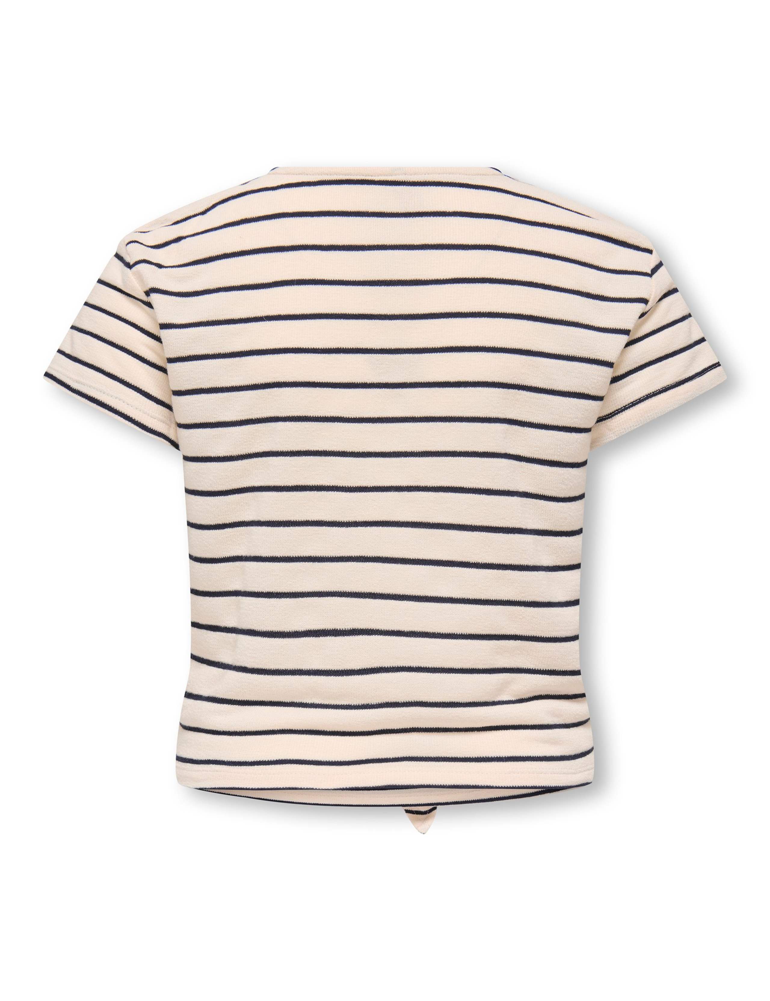 Striped Knot Detail Top (7-14 Years) 2 of 3