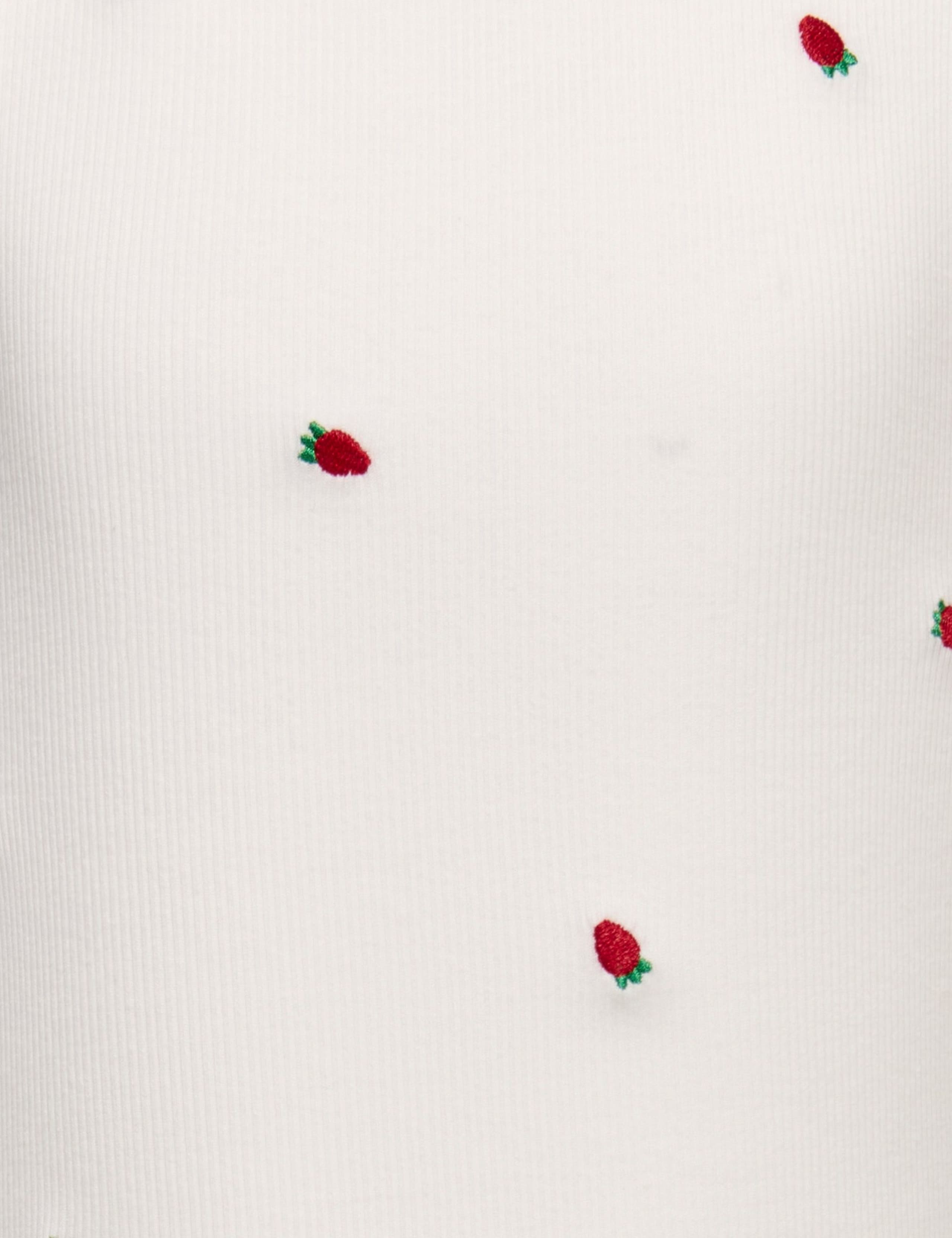 Cotton Rich Strawberry Vest (7-14 Yrs) 2 of 3