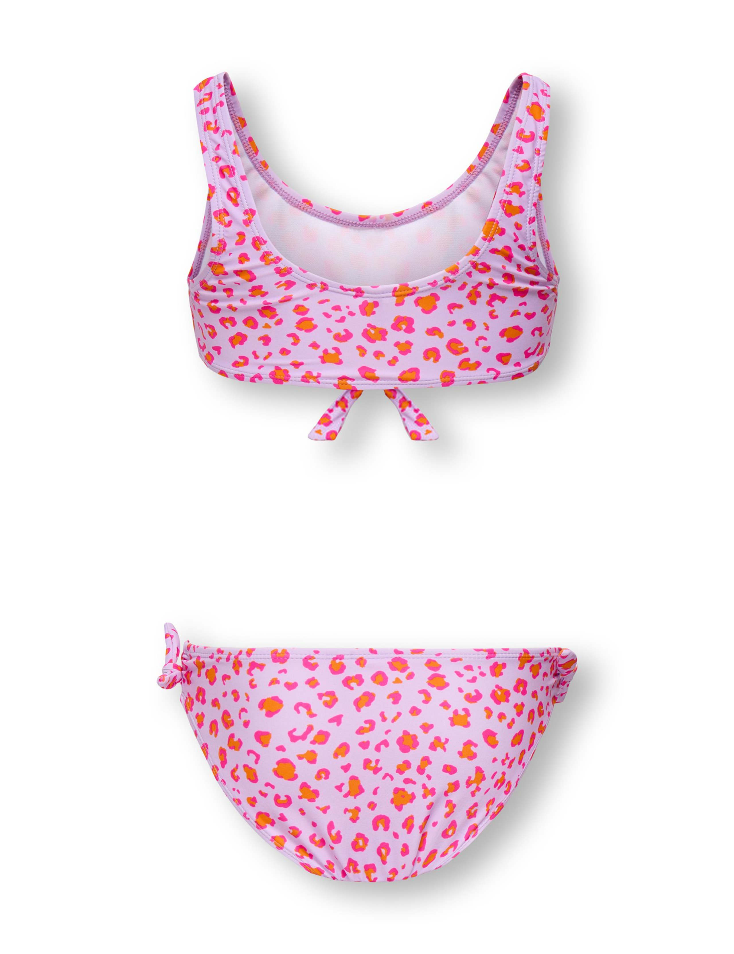 Striped Strawberry Knot Detail Bikini (7-14 Yrs) 2 of 2