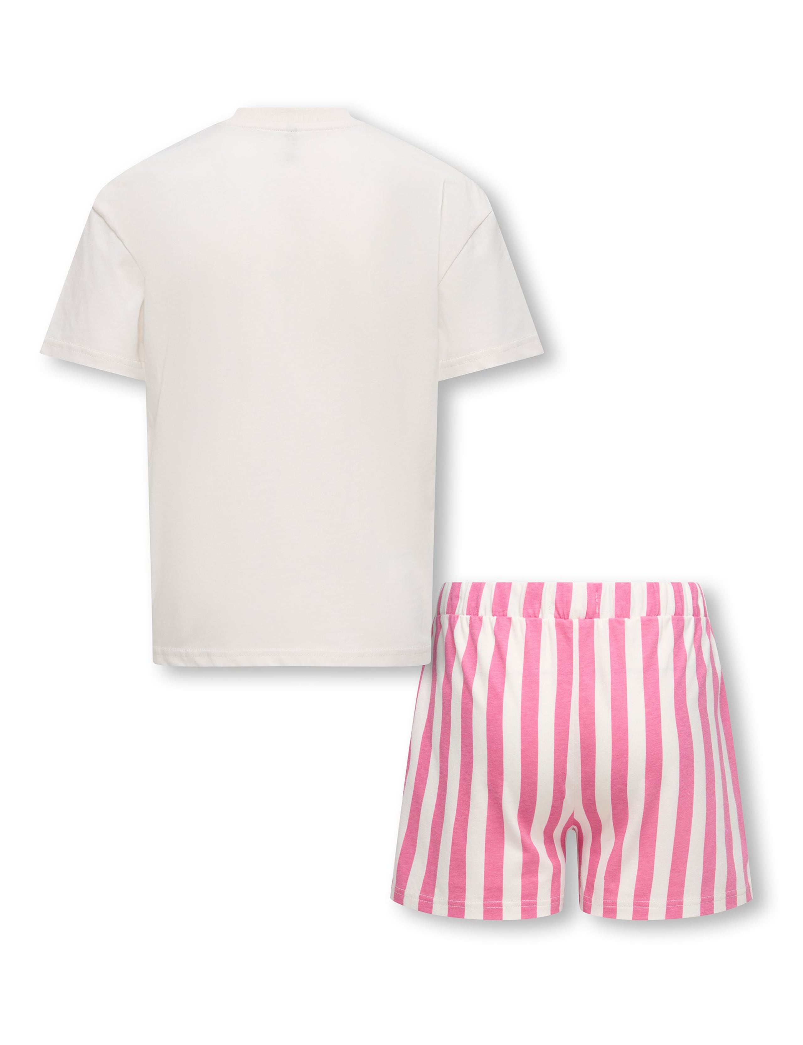 Pure Cotton Striped Pyjamas (7-14 Yrs) 2 of 3