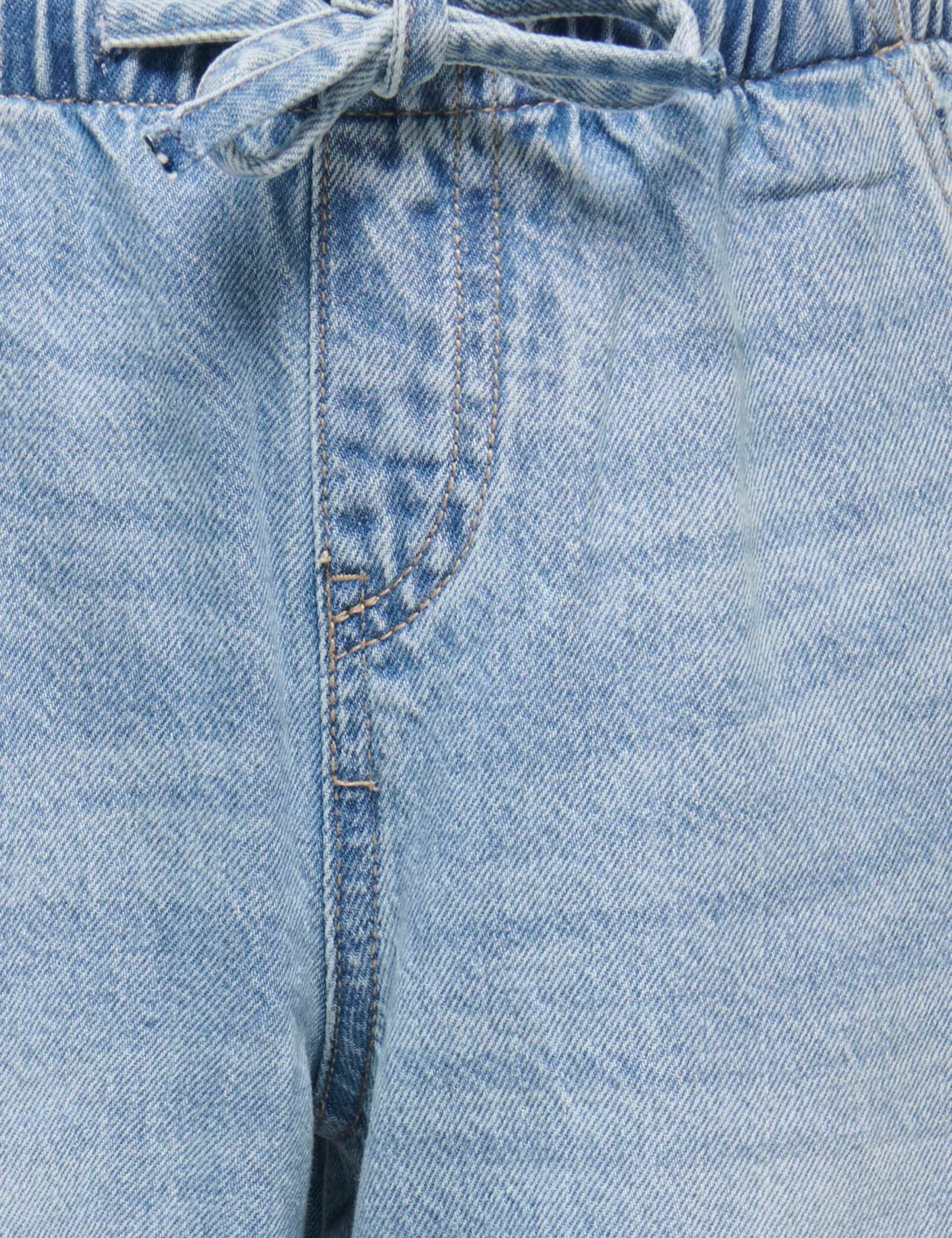 Relaxed Denim Drawstring Jeans (8-14 Yrs) 2 of 3