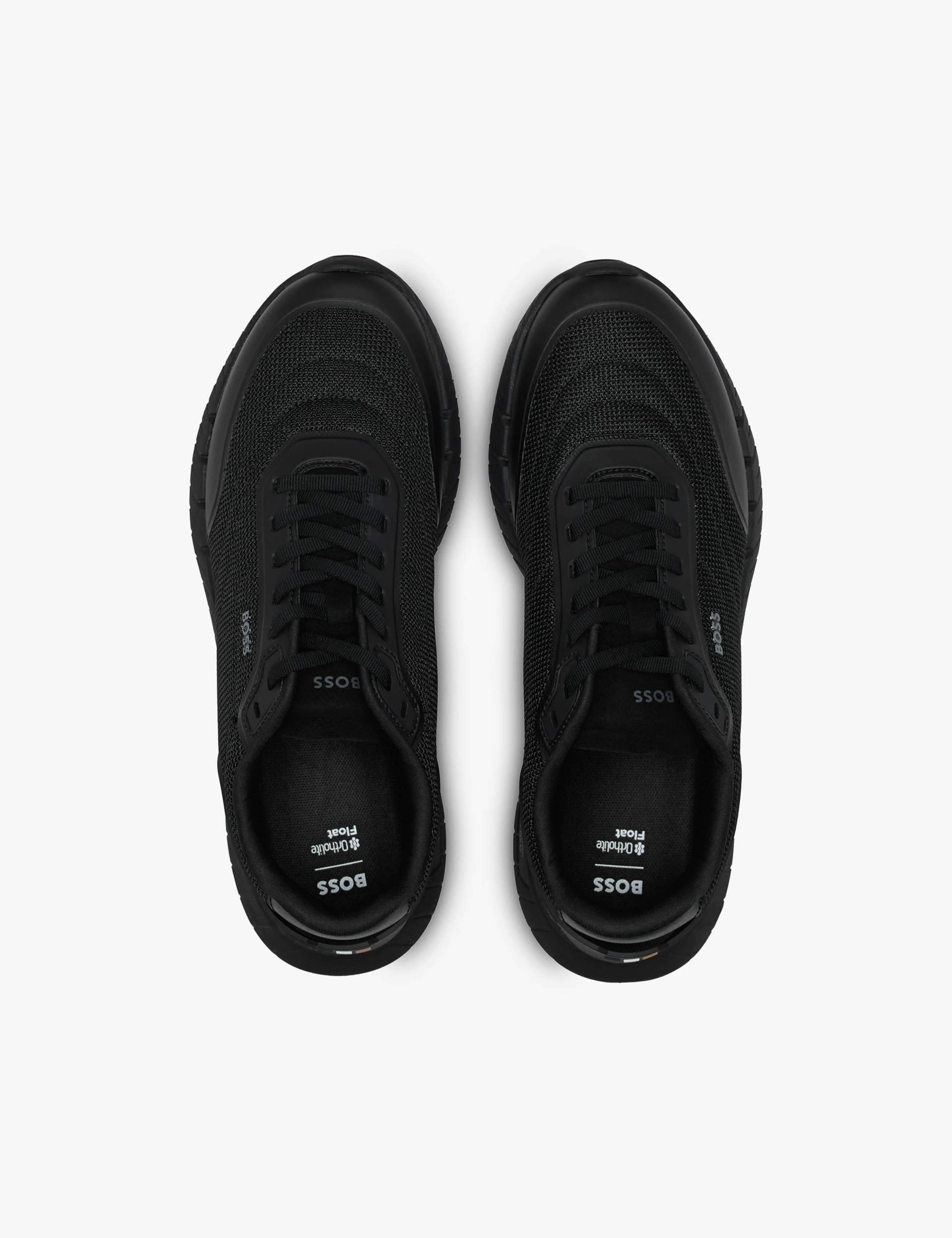 Running trainers with leather trims 2 of 3