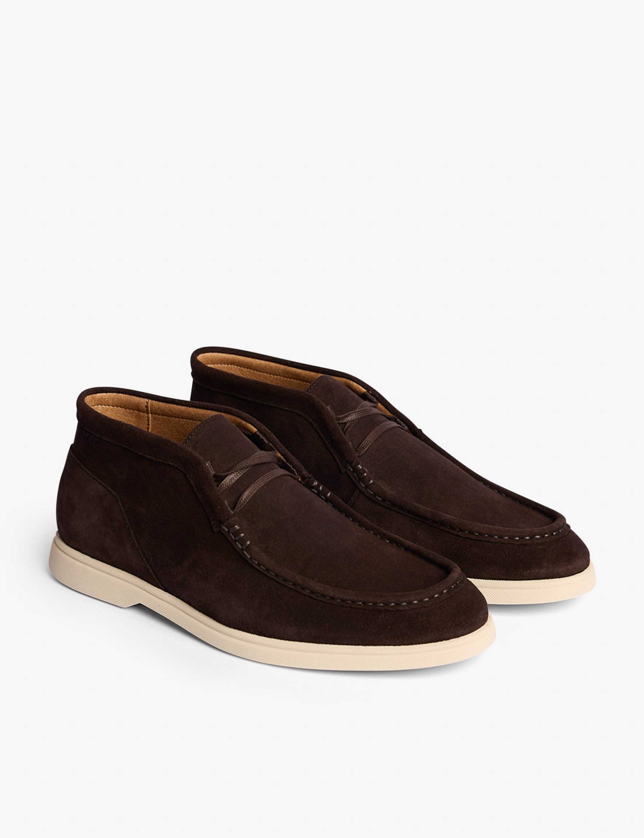 Suede Lace Up Desert Boots 2 of 3