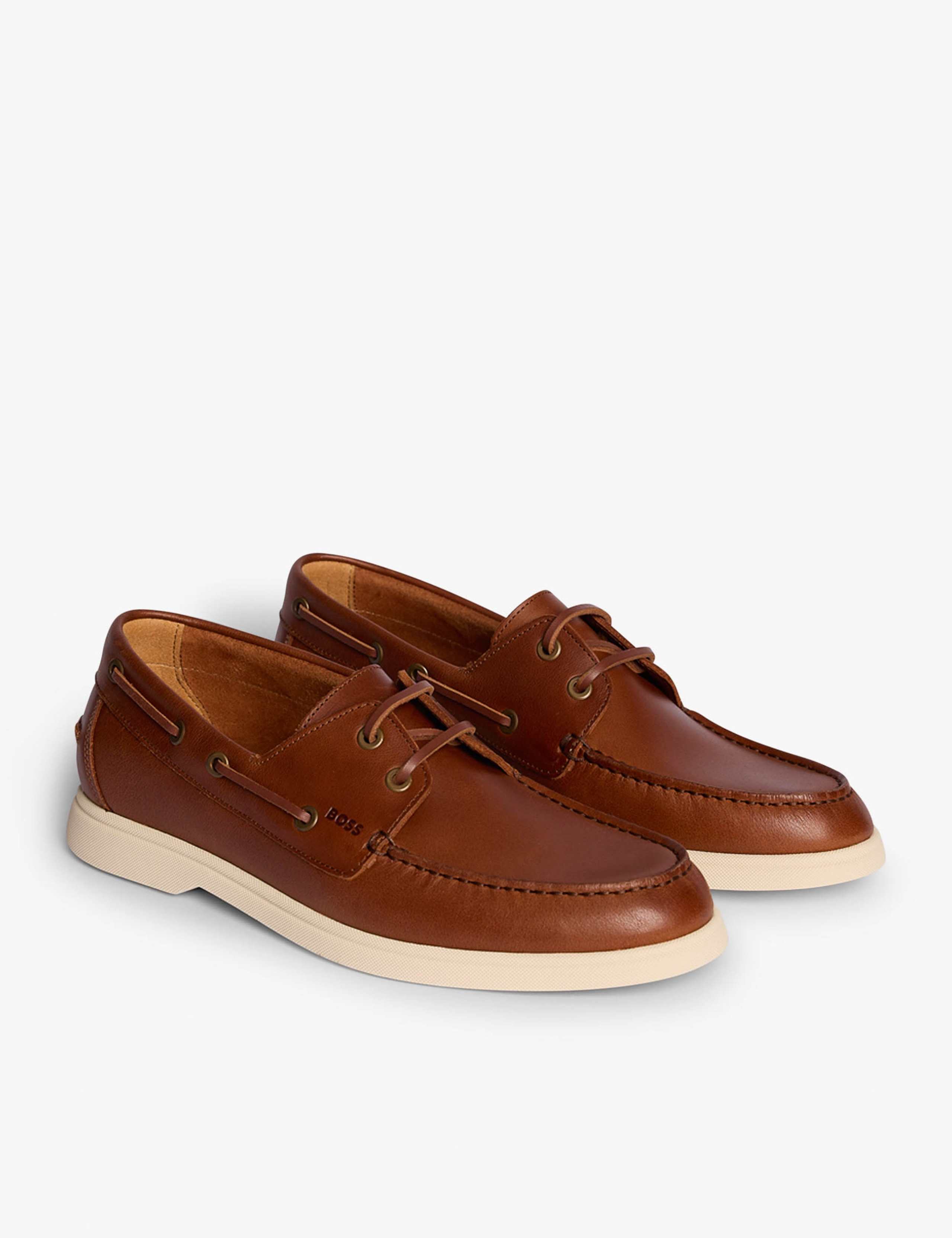 Leather Boat Shoes 2 of 3