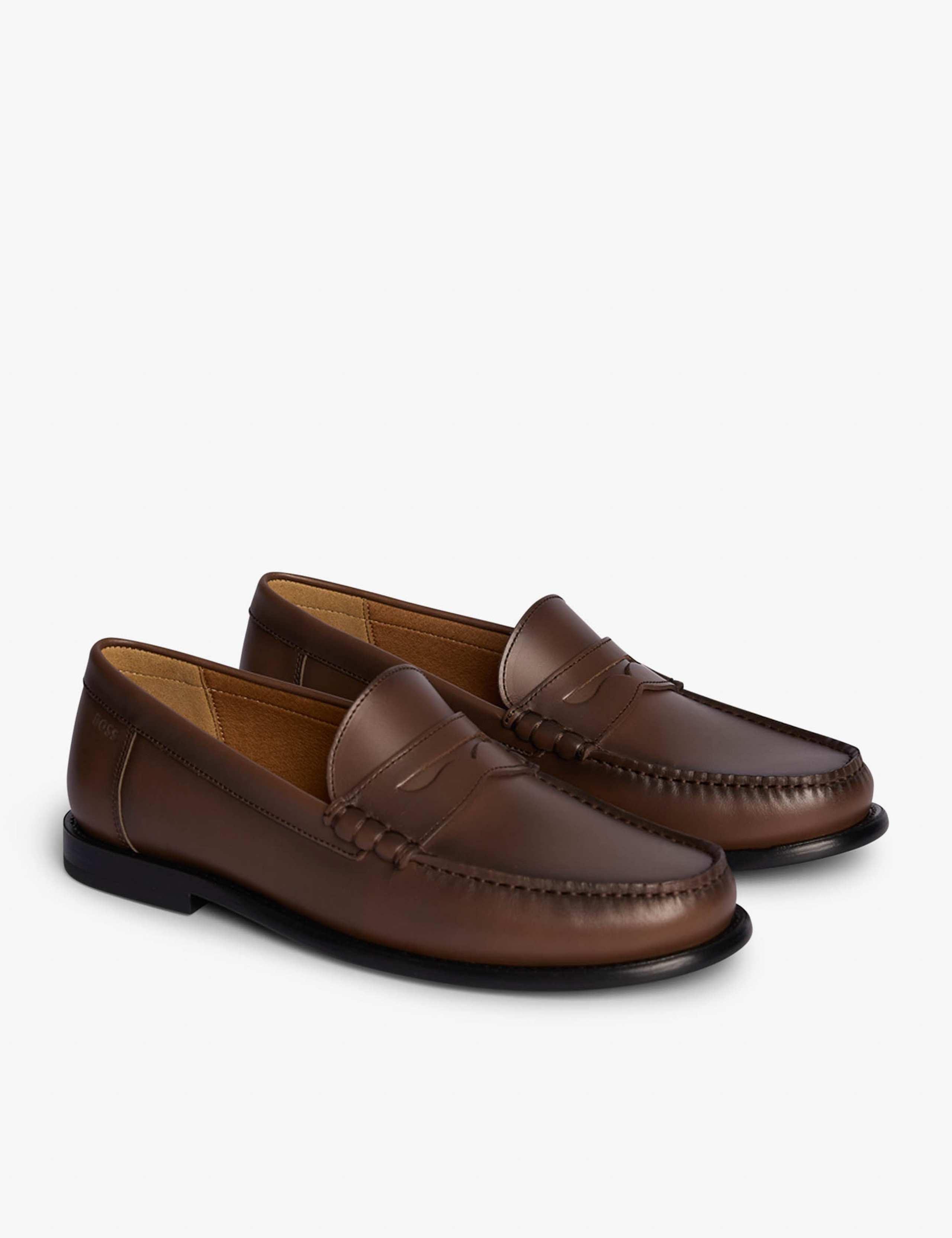 Leather Slip On Loafers 2 of 3