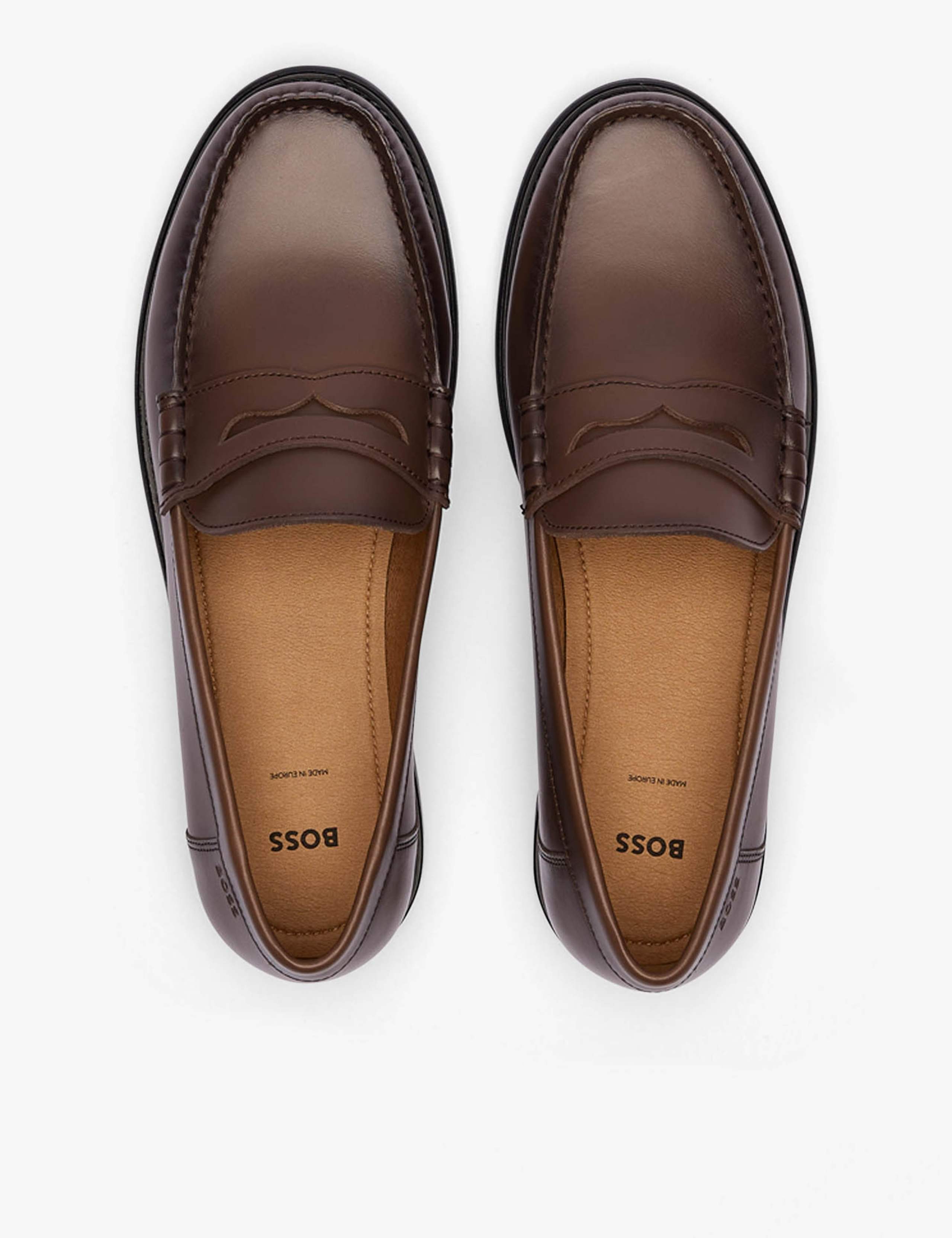 Leather Slip On Loafers 3 of 3