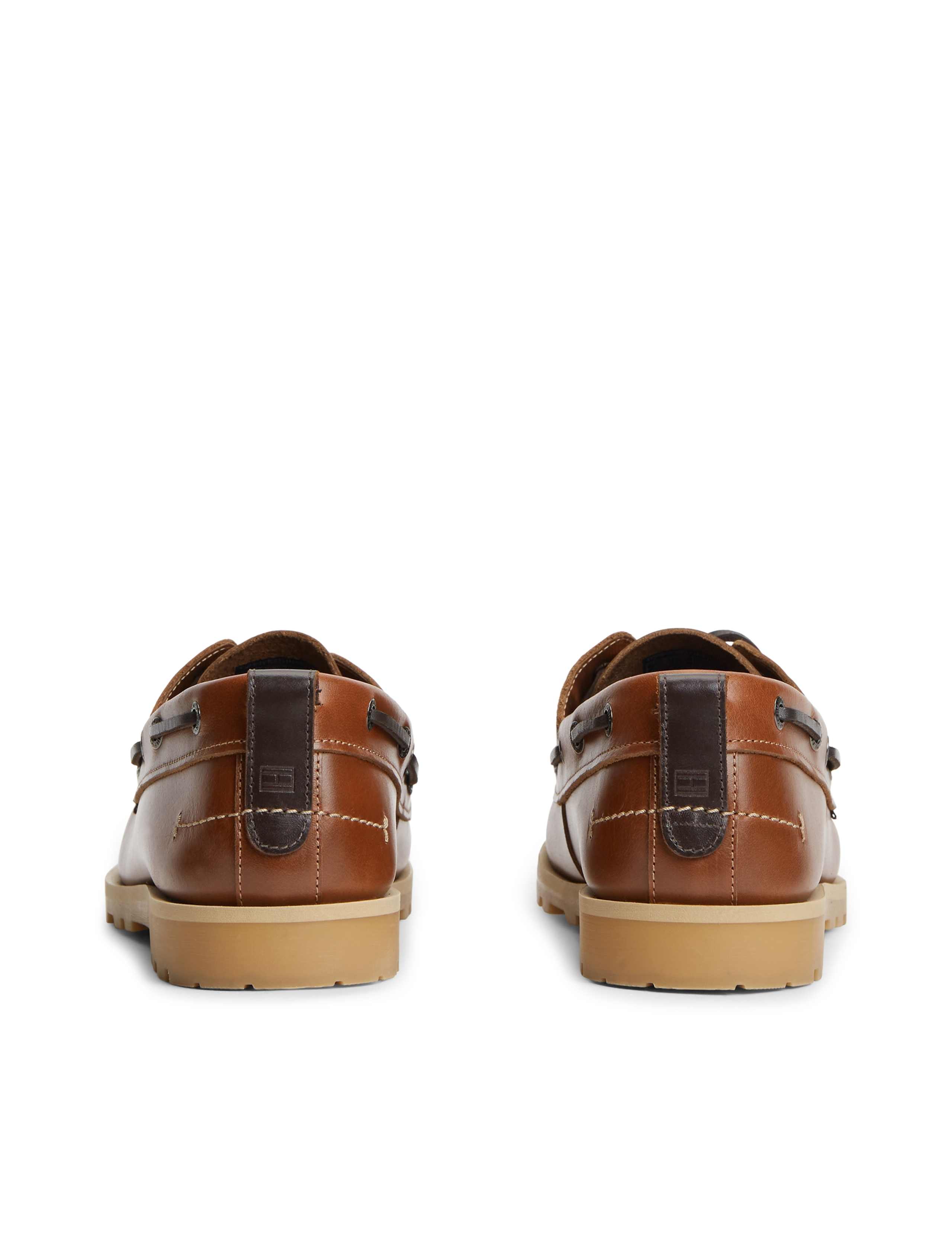Leather Braided Boat Shoes 6 of 7