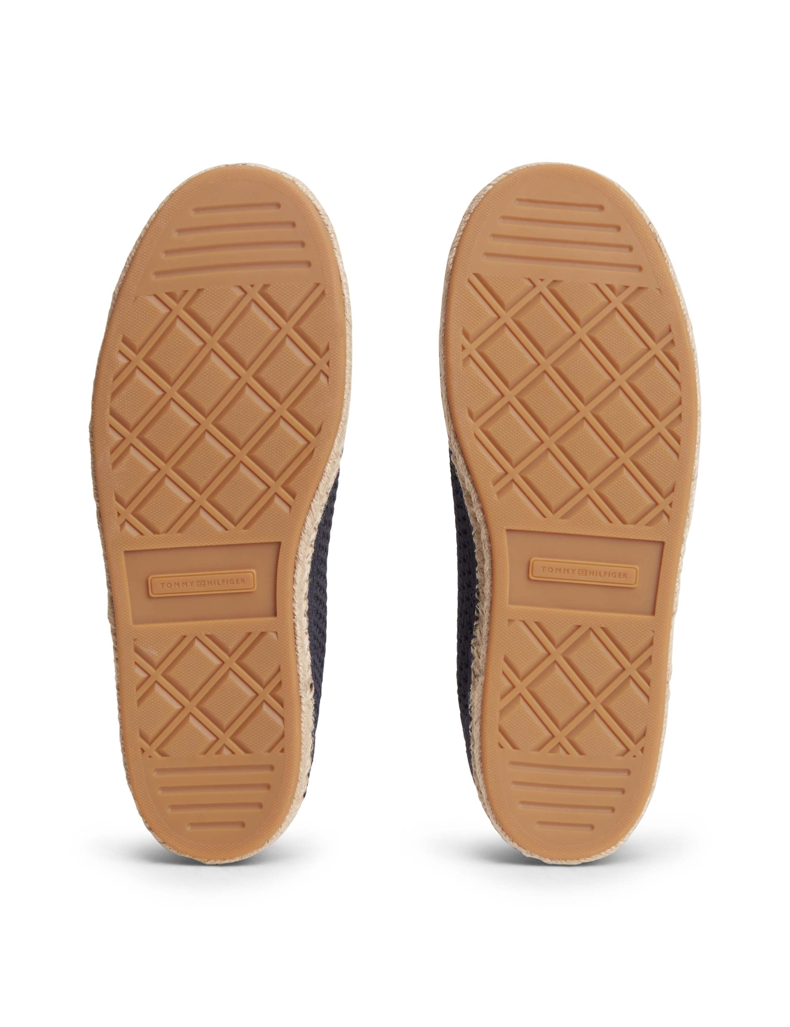 TH Heritage Lace Up Embroidery Rope Trainers 6 of 6