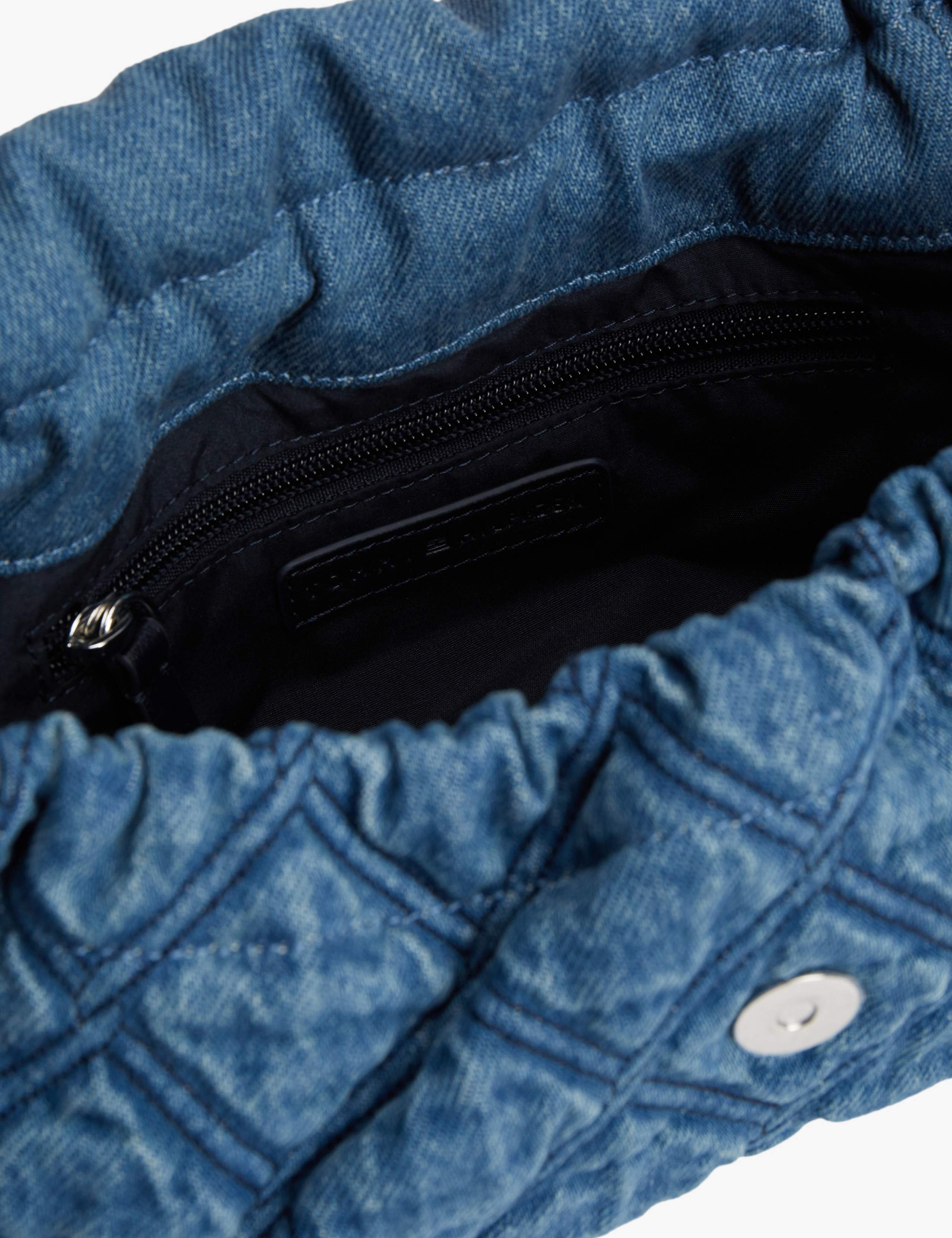 Feminine Denim Shoulder Bag 4 of 4