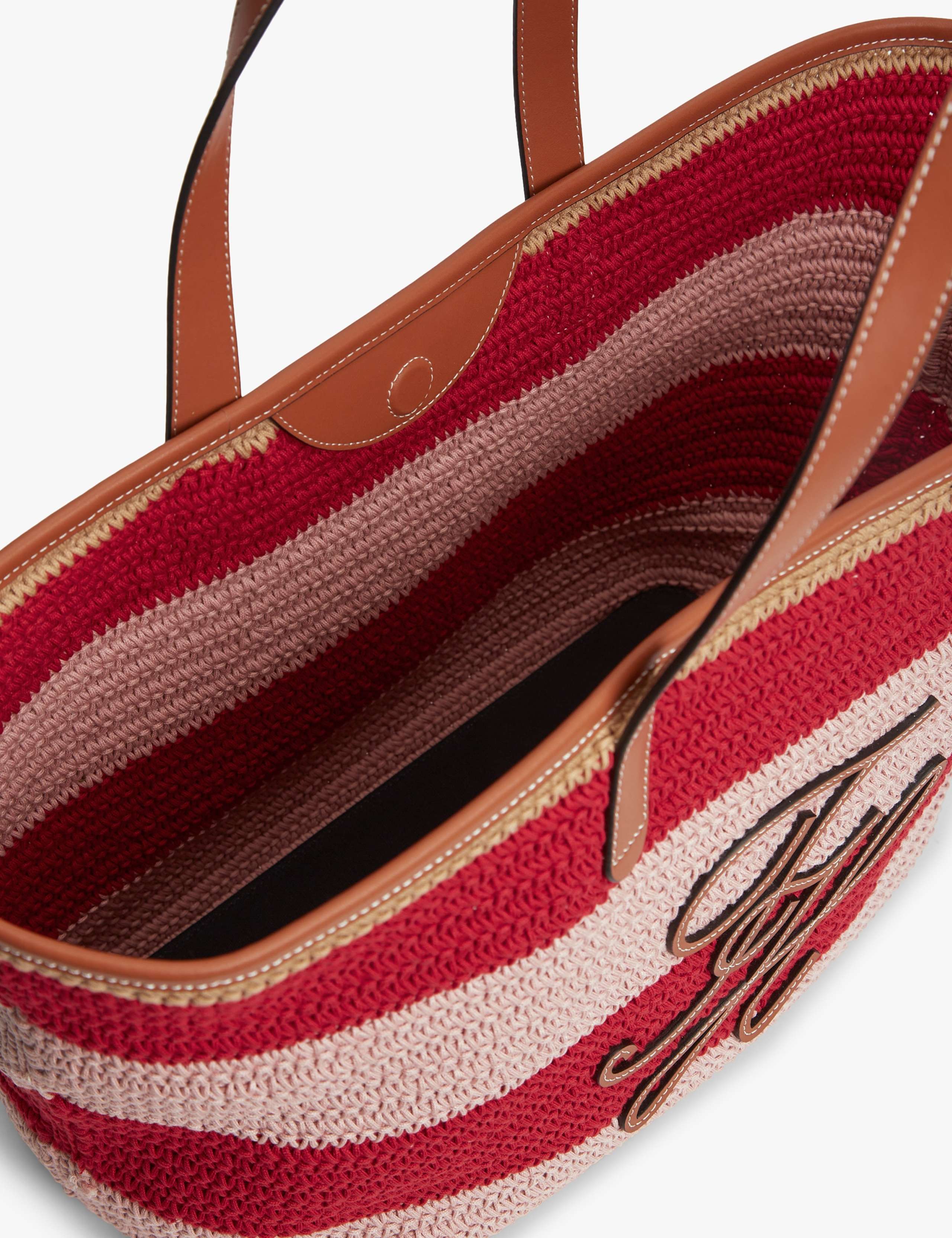 TH Nautical Pure Cotton Striped Tote Bag 3 of 5